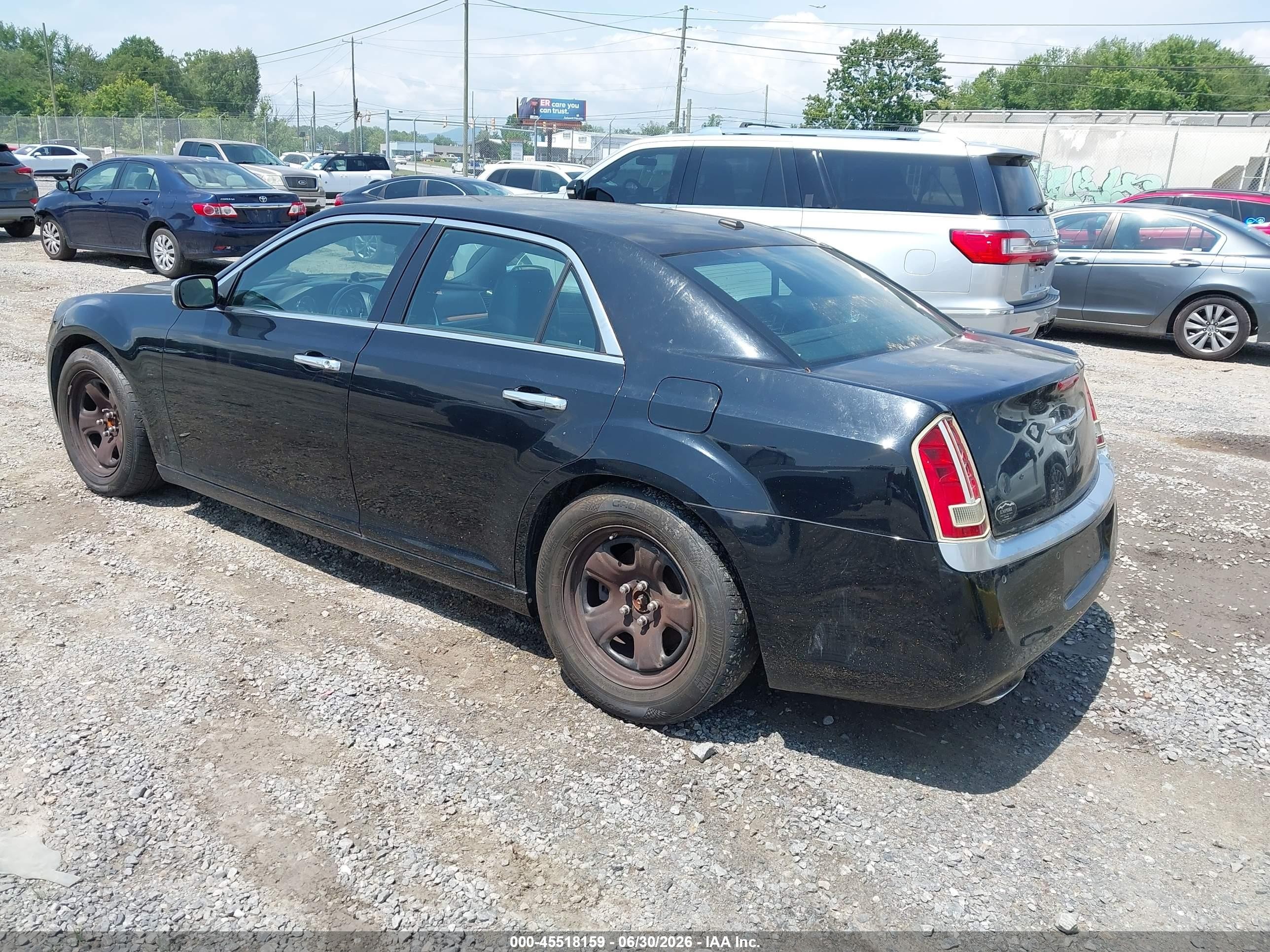 2012 Chrysler 300c Luxury Series Black vin: 2C3CCAPT8CH273489