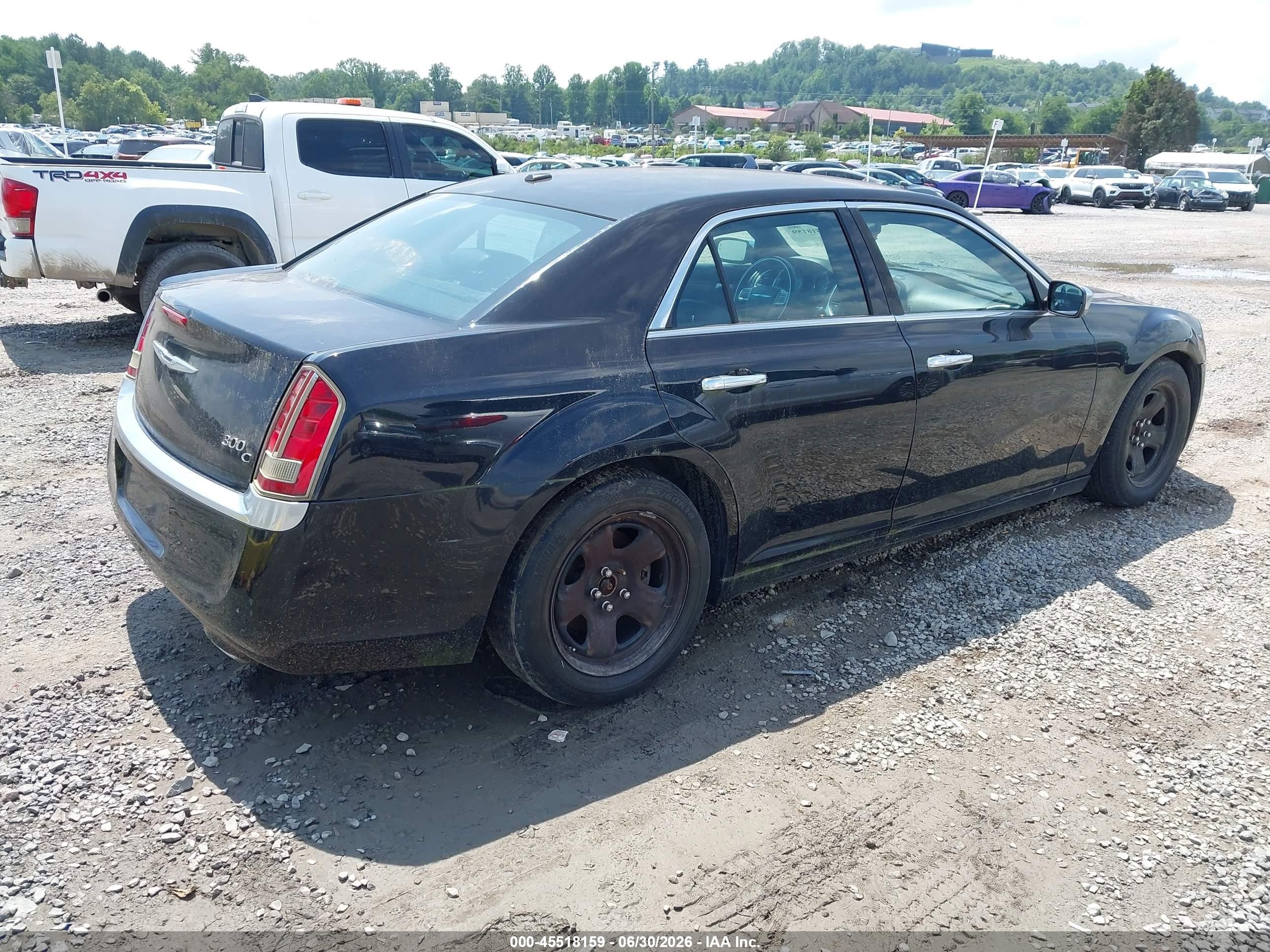 2012 Chrysler 300c Luxury Series Black vin: 2C3CCAPT8CH273489
