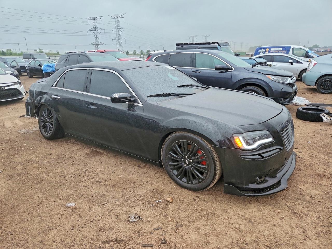 2014 Chrysler 300 Black vin: 2C3CCARG0EH265096
