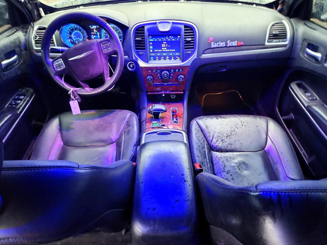 2014 Chrysler 300 Black vin: 2C3CCARG0EH265096