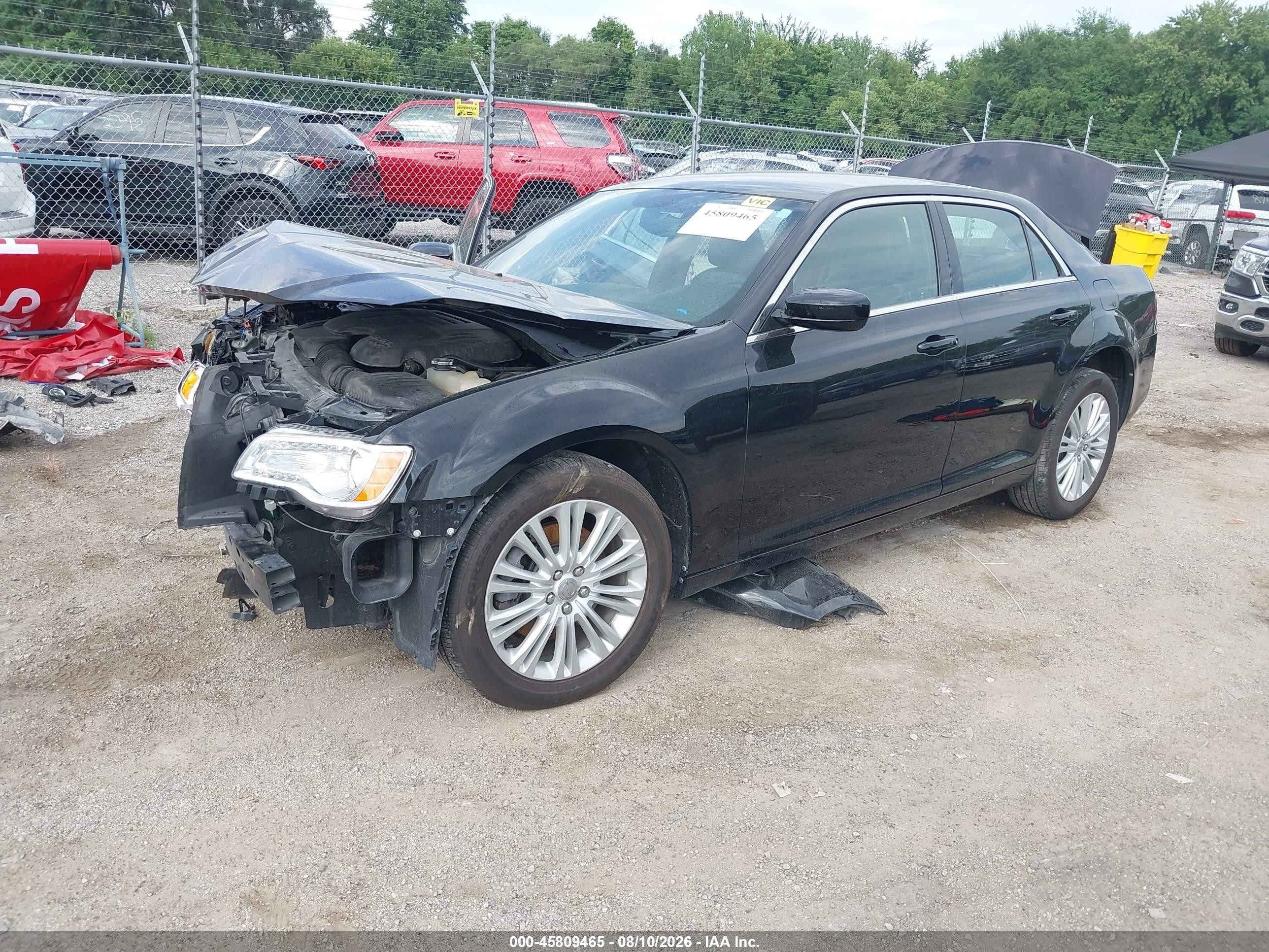 2014 Chrysler 300   Black vin: 2C3CCARG0EH328066