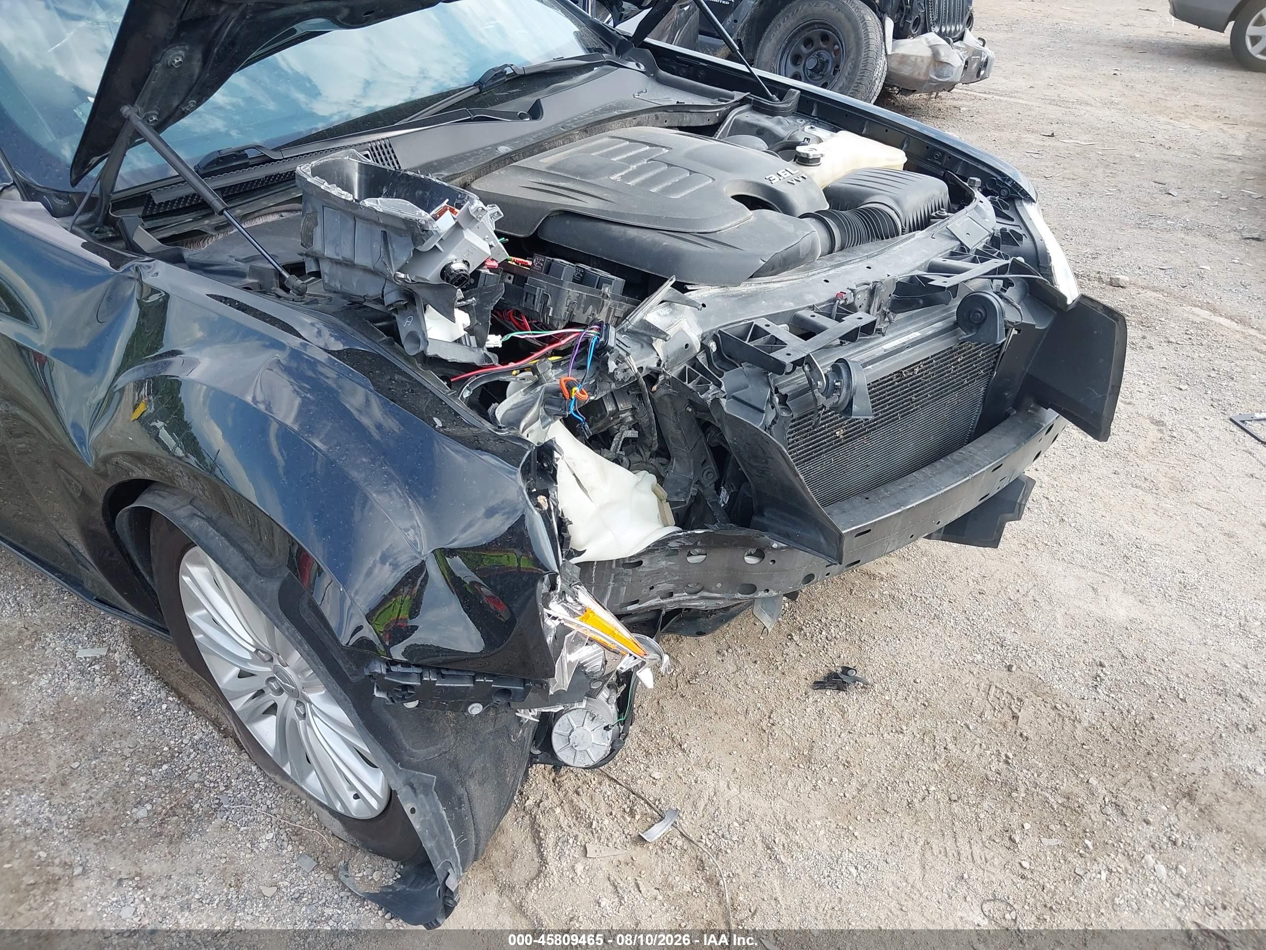 2014 Chrysler 300   Black vin: 2C3CCARG0EH328066
