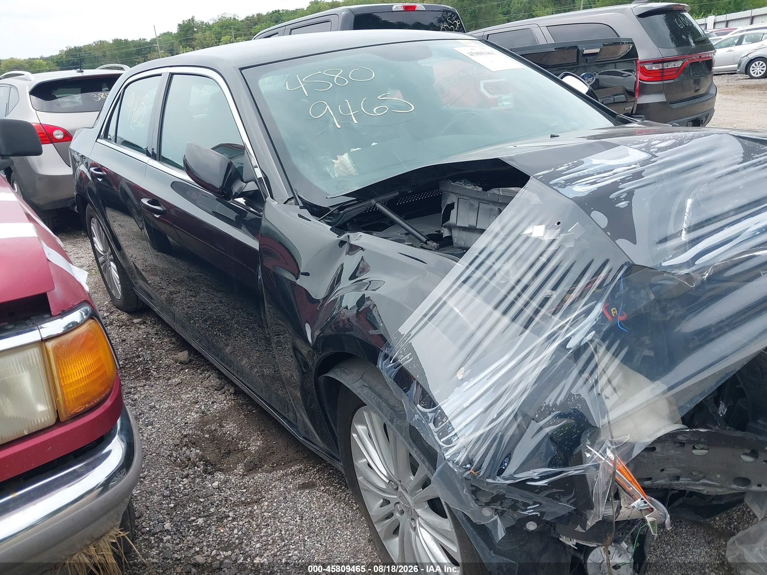 2014 Chrysler 300   Black vin: 2C3CCARG0EH328066