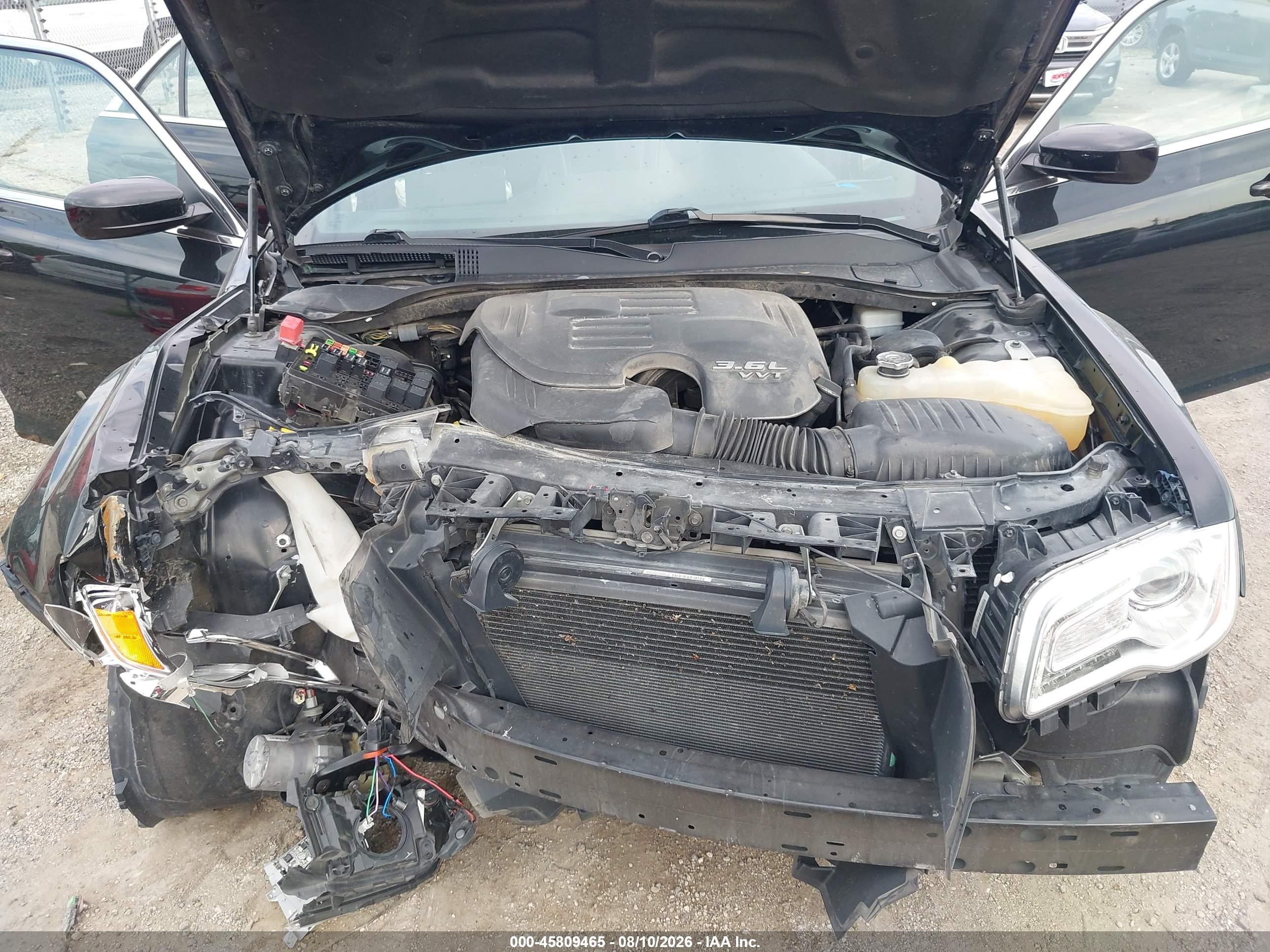 2014 Chrysler 300   Black vin: 2C3CCARG0EH328066
