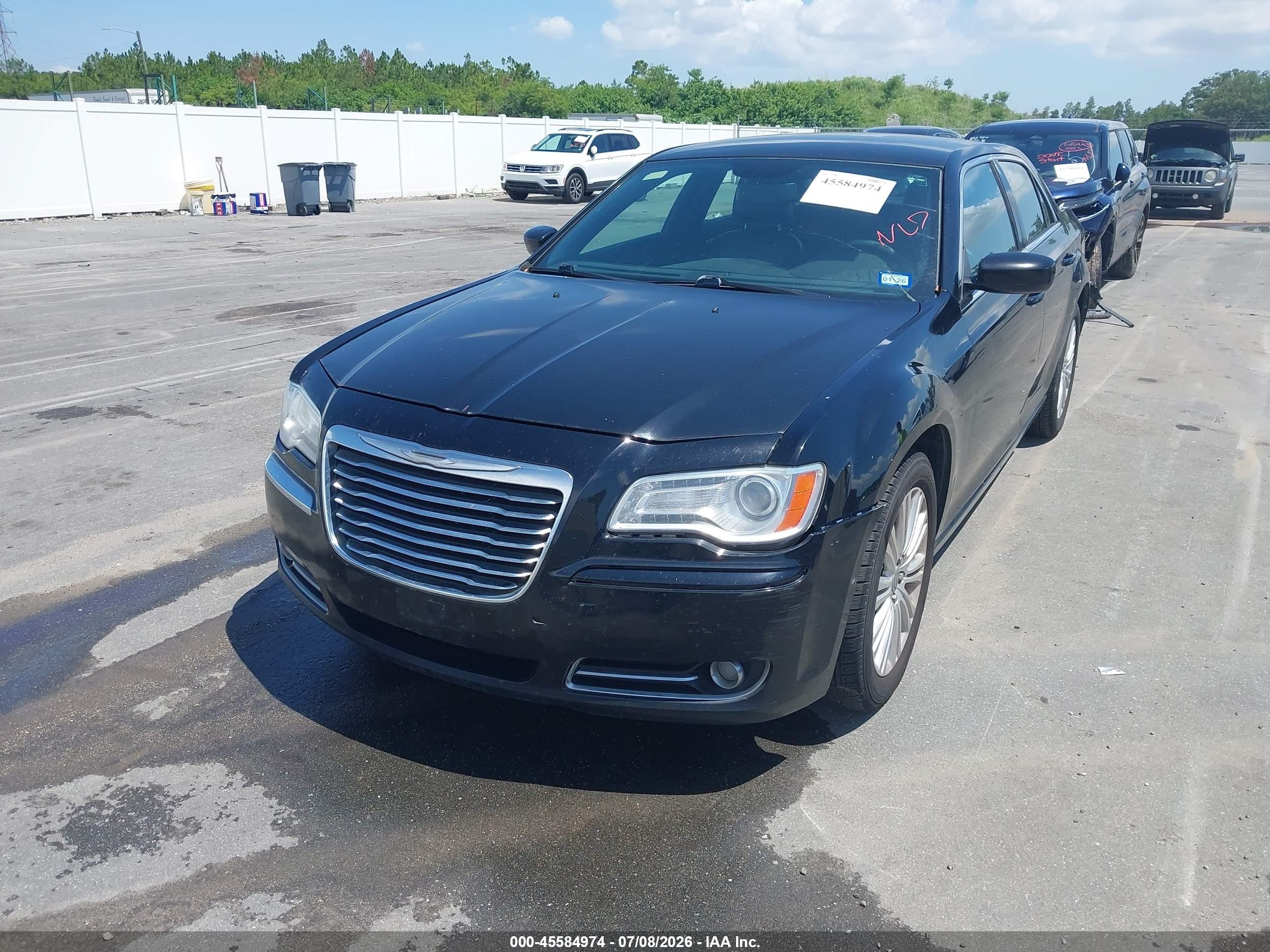 2014 Chrysler 300   Black vin: 2C3CCARG0EH341903