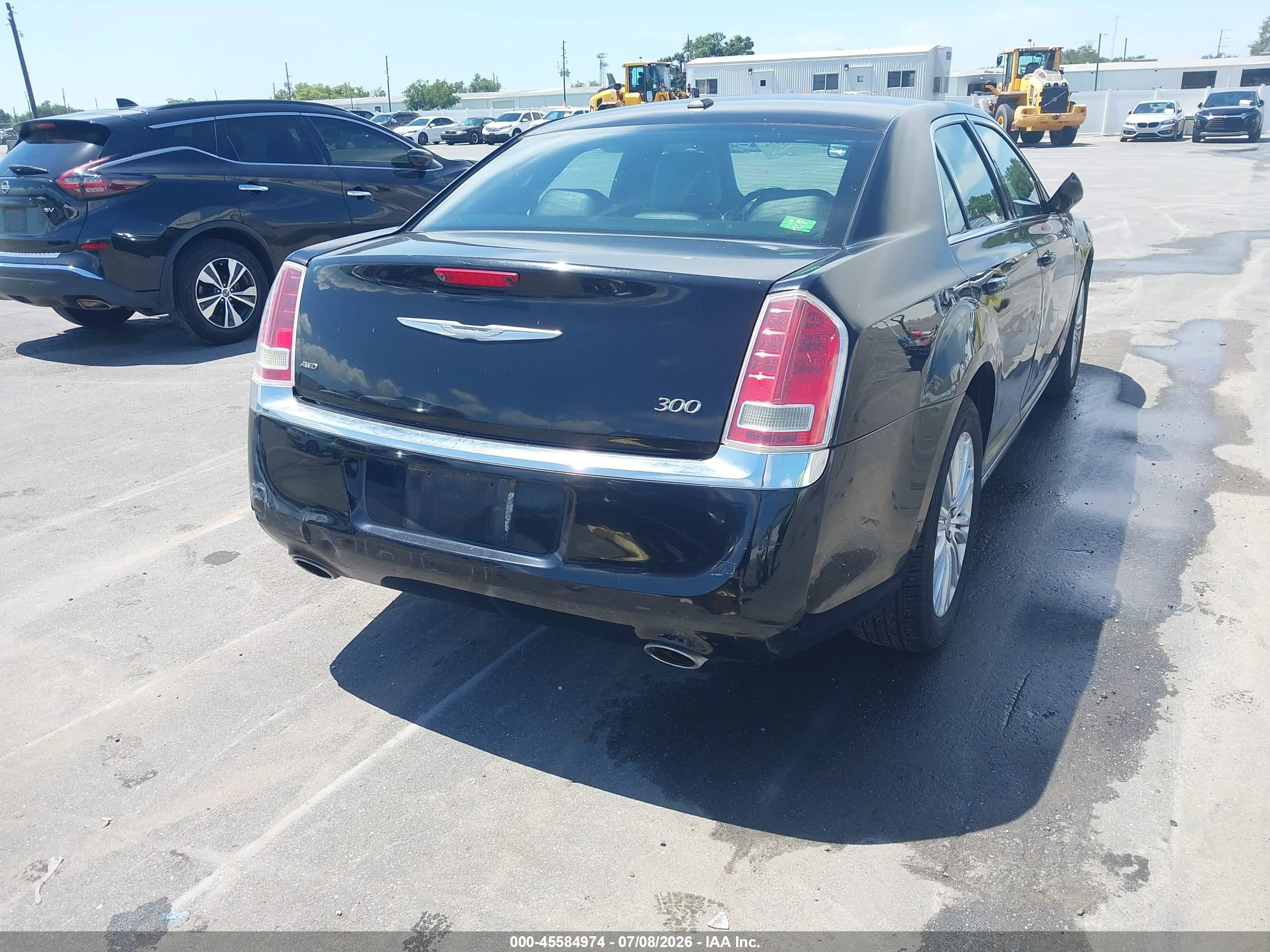 2014 Chrysler 300   Black vin: 2C3CCARG0EH341903