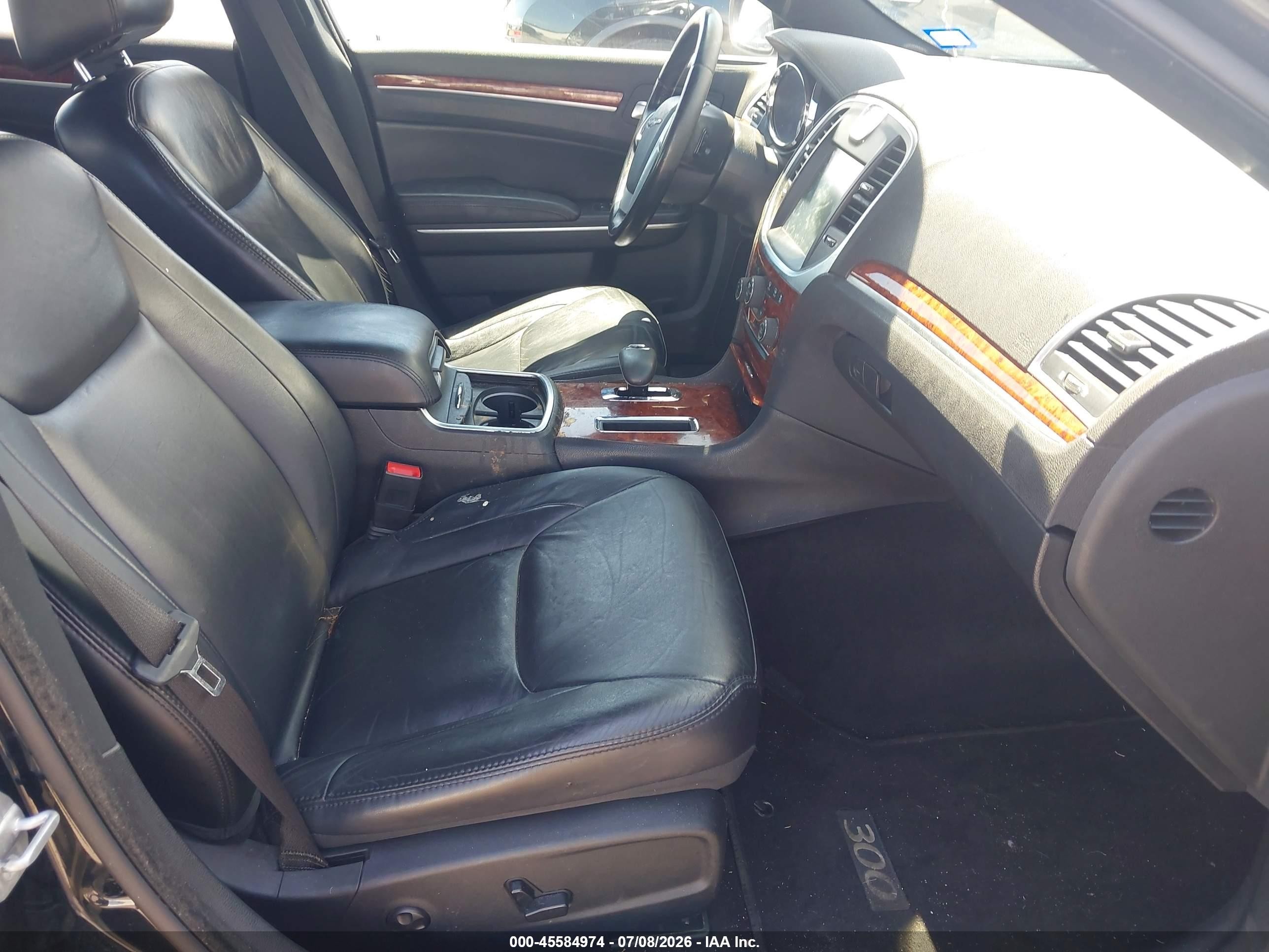 2014 Chrysler 300   Black vin: 2C3CCARG0EH341903