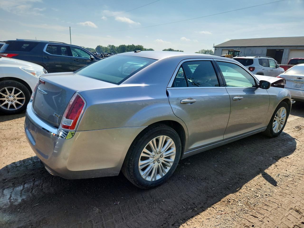 2013 Chrysler 300 Silver vin: 2C3CCARG1DH604334