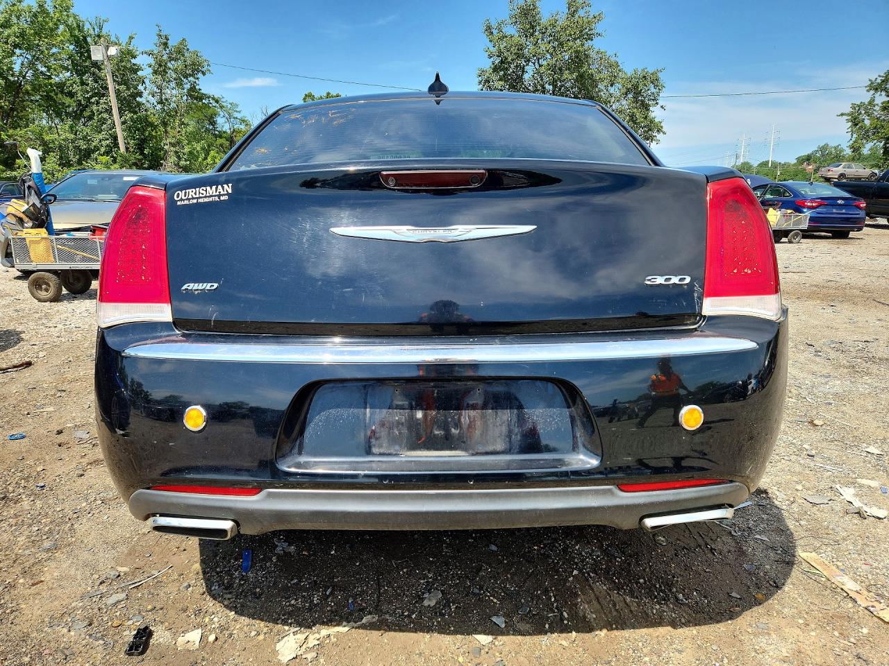 2015 Chrysler 300 Limited Black vin: 2C3CCARG1FH923221
