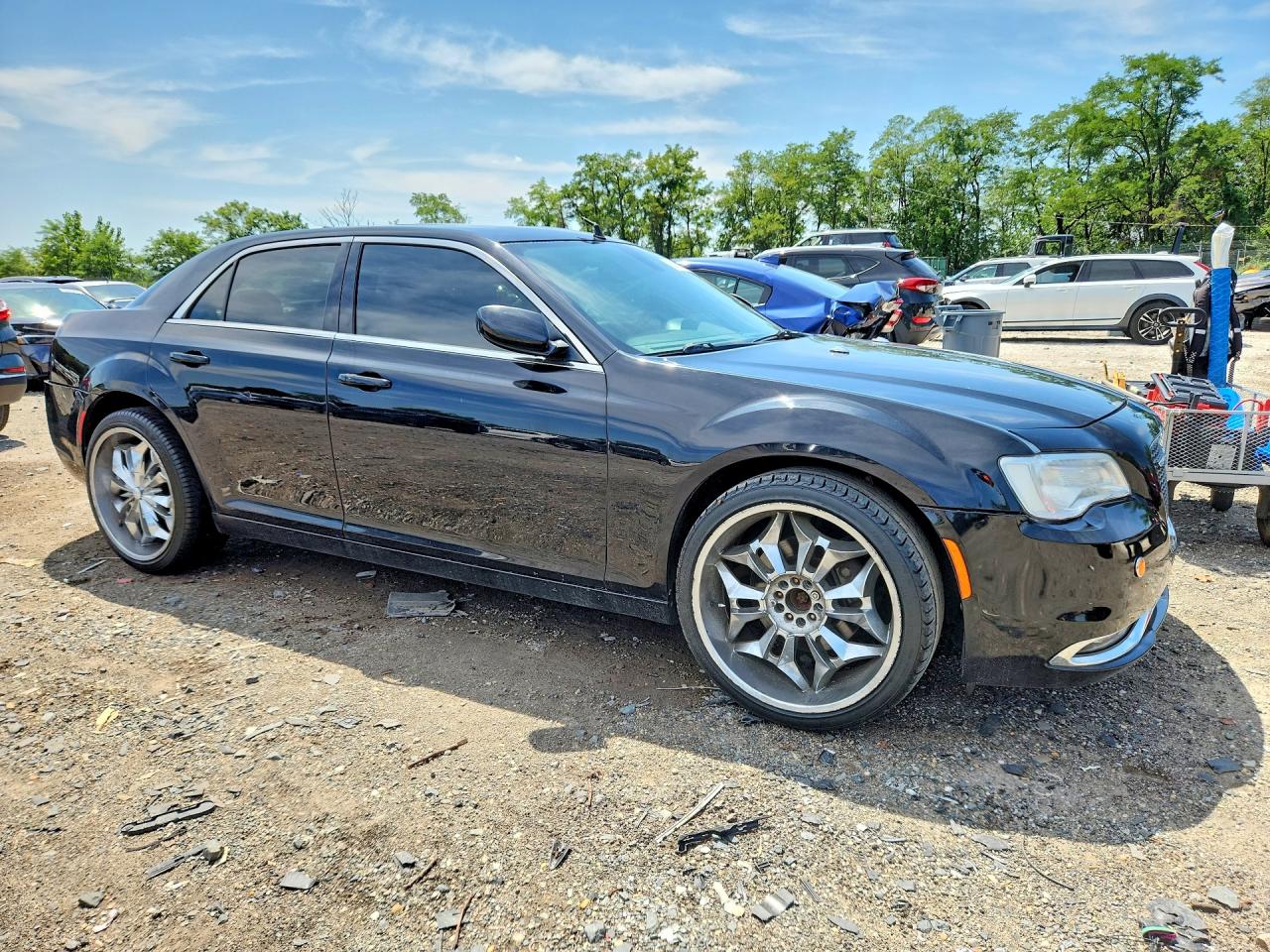2015 Chrysler 300 Limited Black vin: 2C3CCARG1FH923221