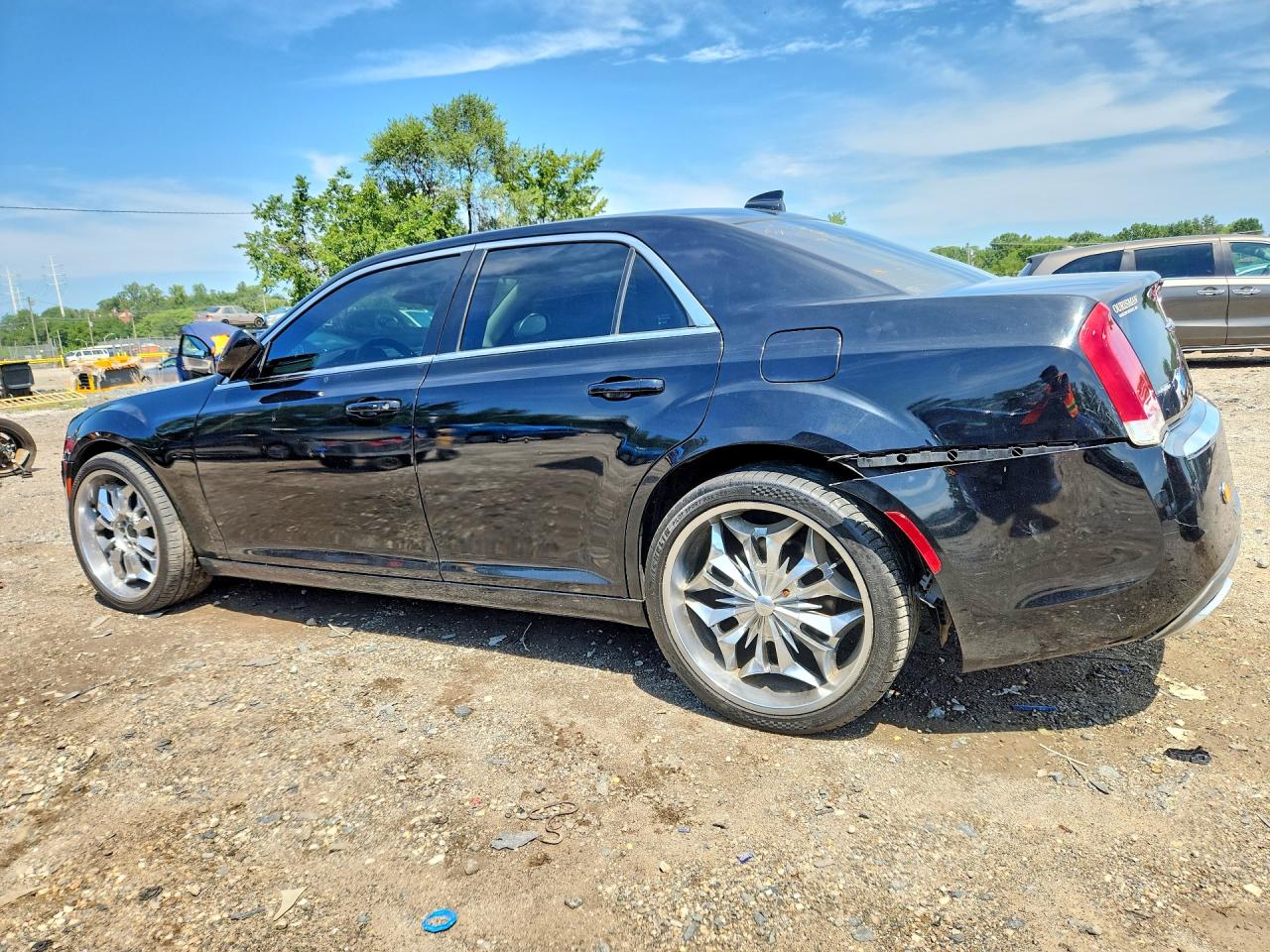 2015 Chrysler 300 Limited Black vin: 2C3CCARG1FH923221