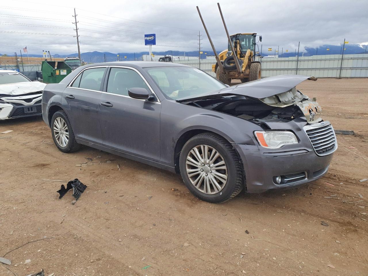 2014 Chrysler 300 Gray vin: 2C3CCARG3EH308748