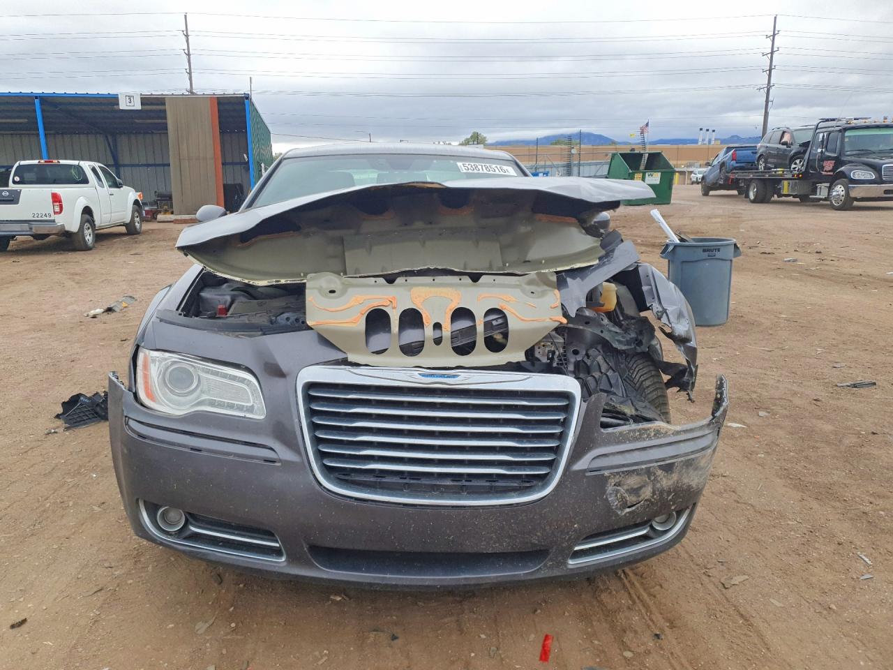 2014 Chrysler 300 Gray vin: 2C3CCARG3EH308748