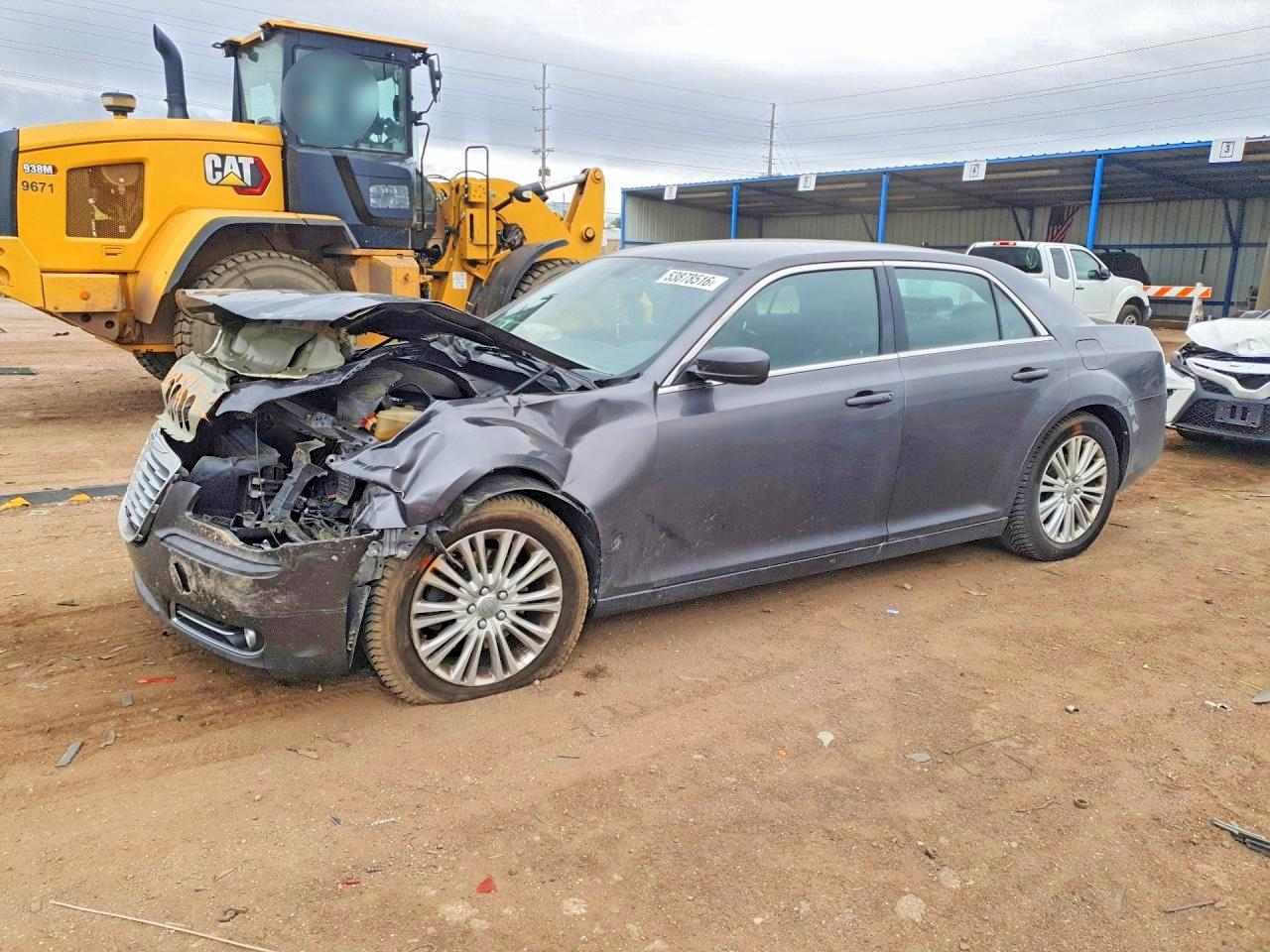 2014 Chrysler 300 Gray vin: 2C3CCARG3EH308748