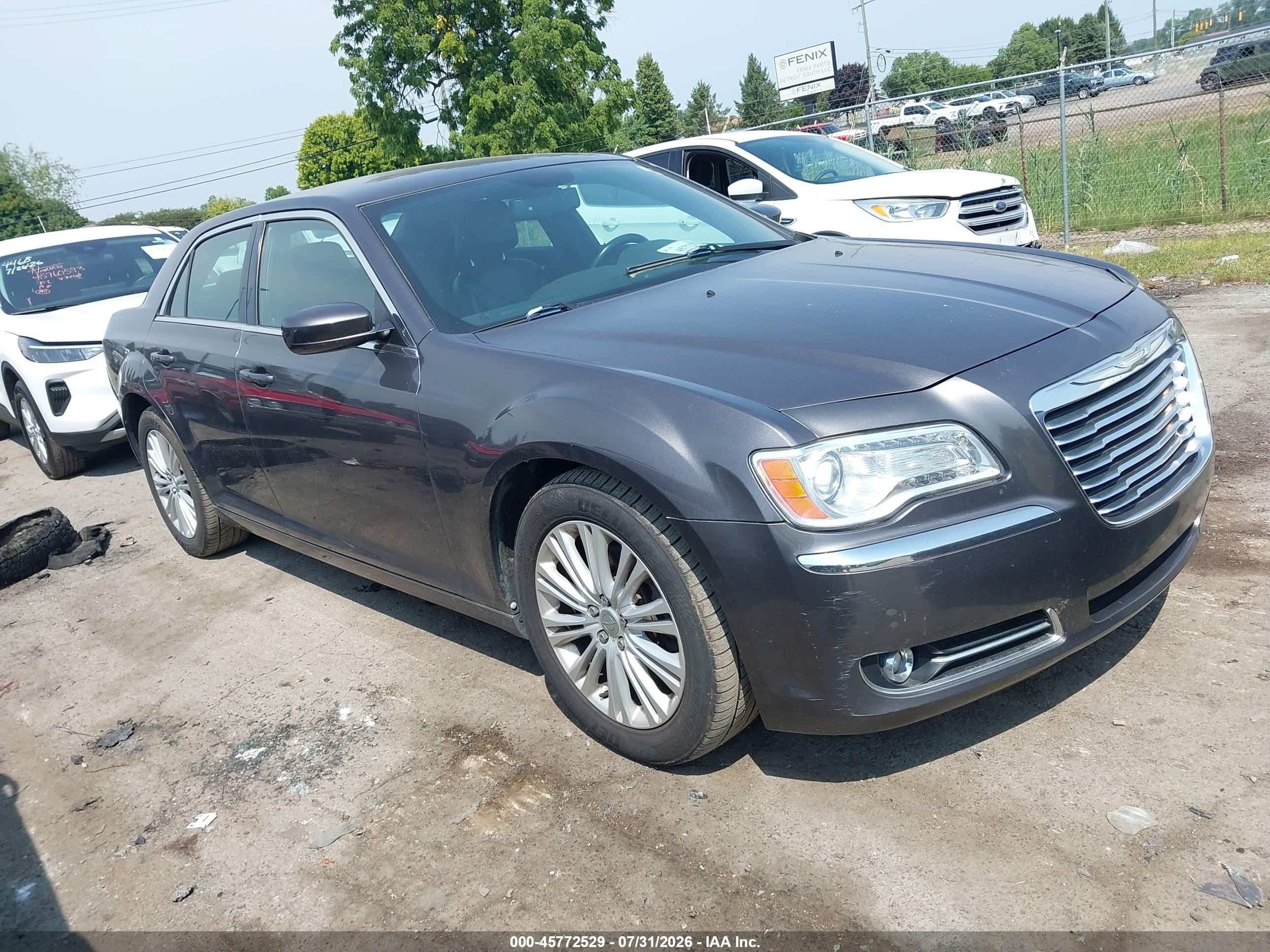 2014 Chrysler 300   Gray vin: 2C3CCARG3EH356119