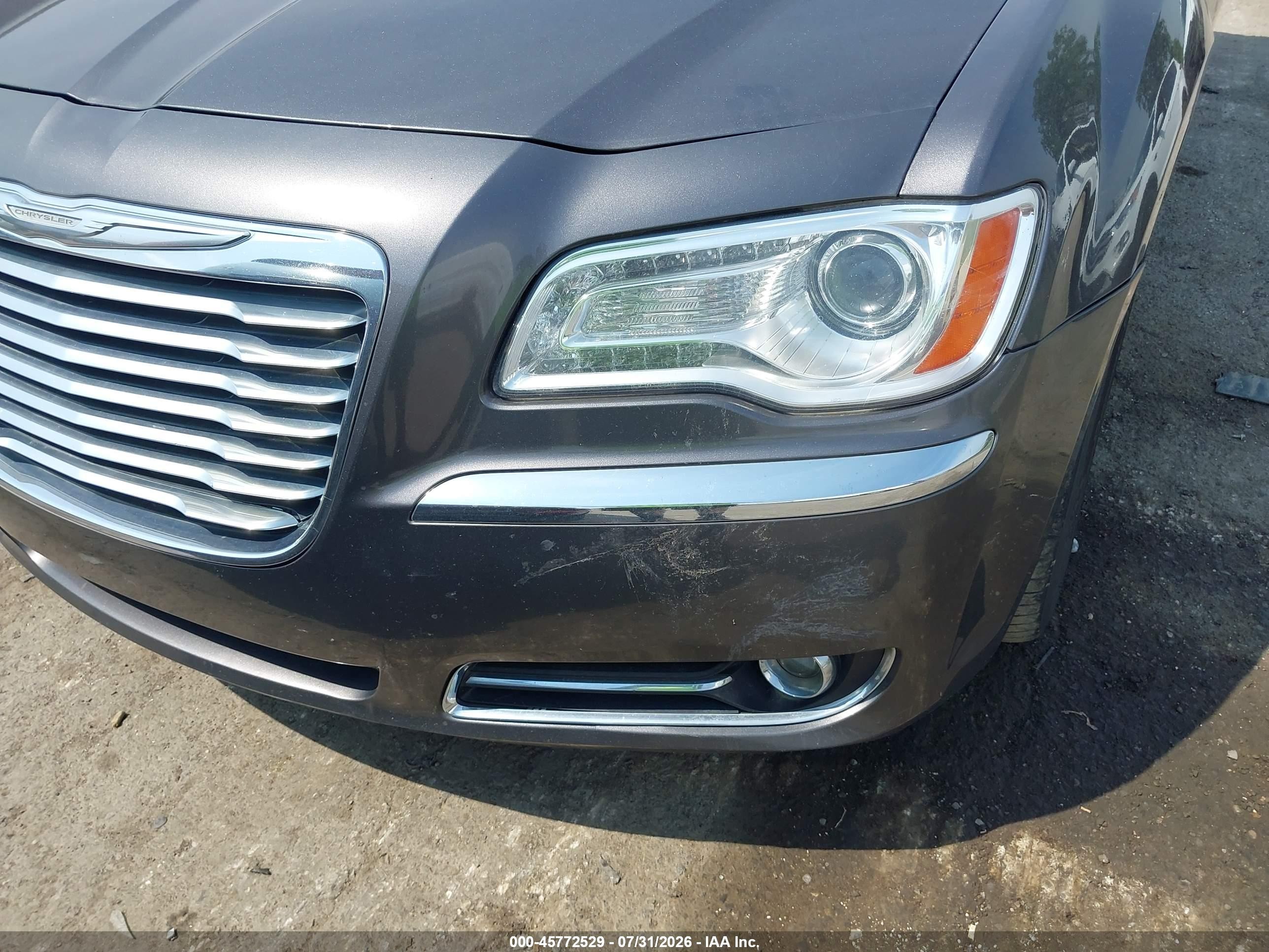 2014 Chrysler 300   Gray vin: 2C3CCARG3EH356119