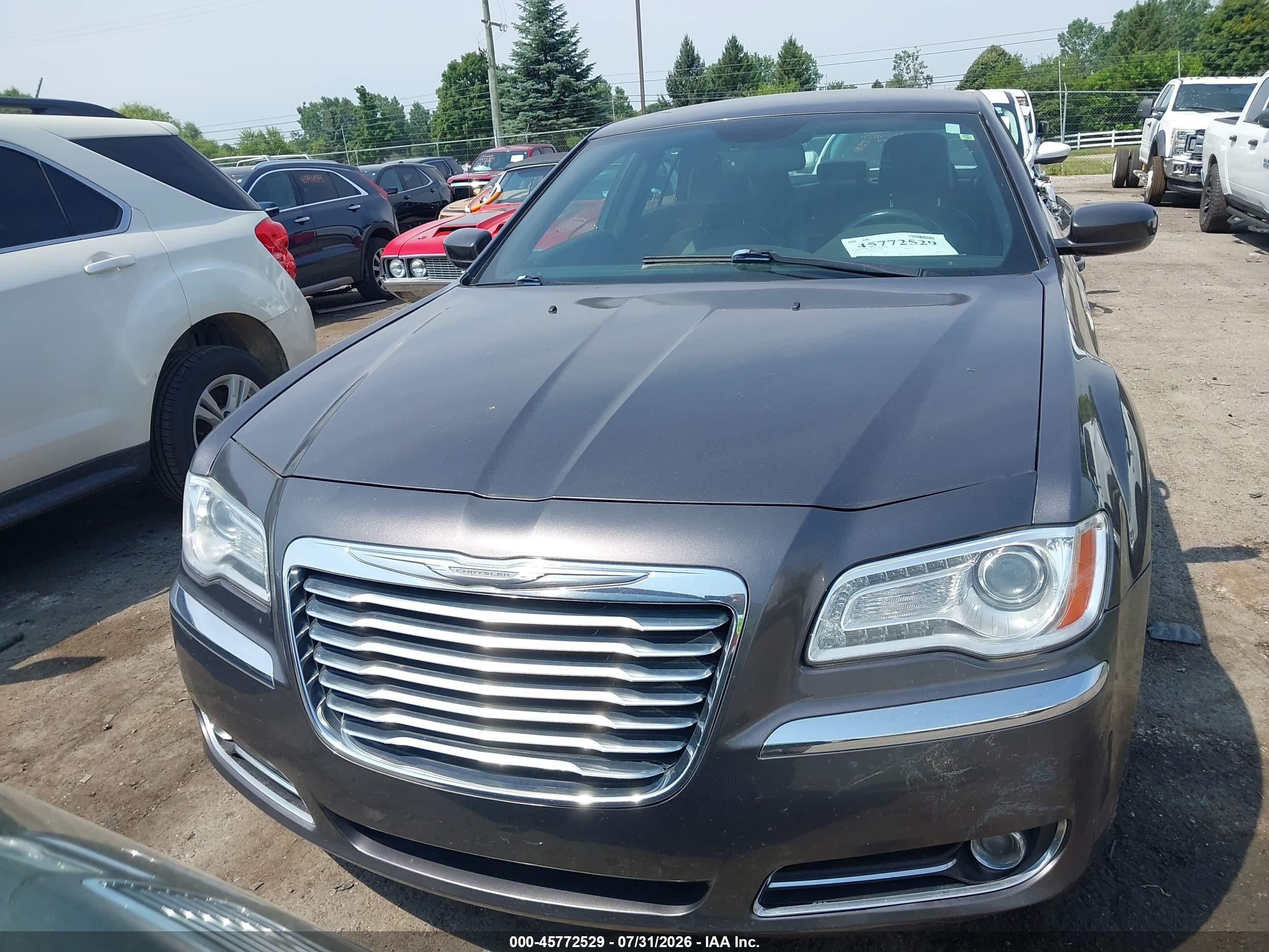 2014 Chrysler 300   Gray vin: 2C3CCARG3EH356119