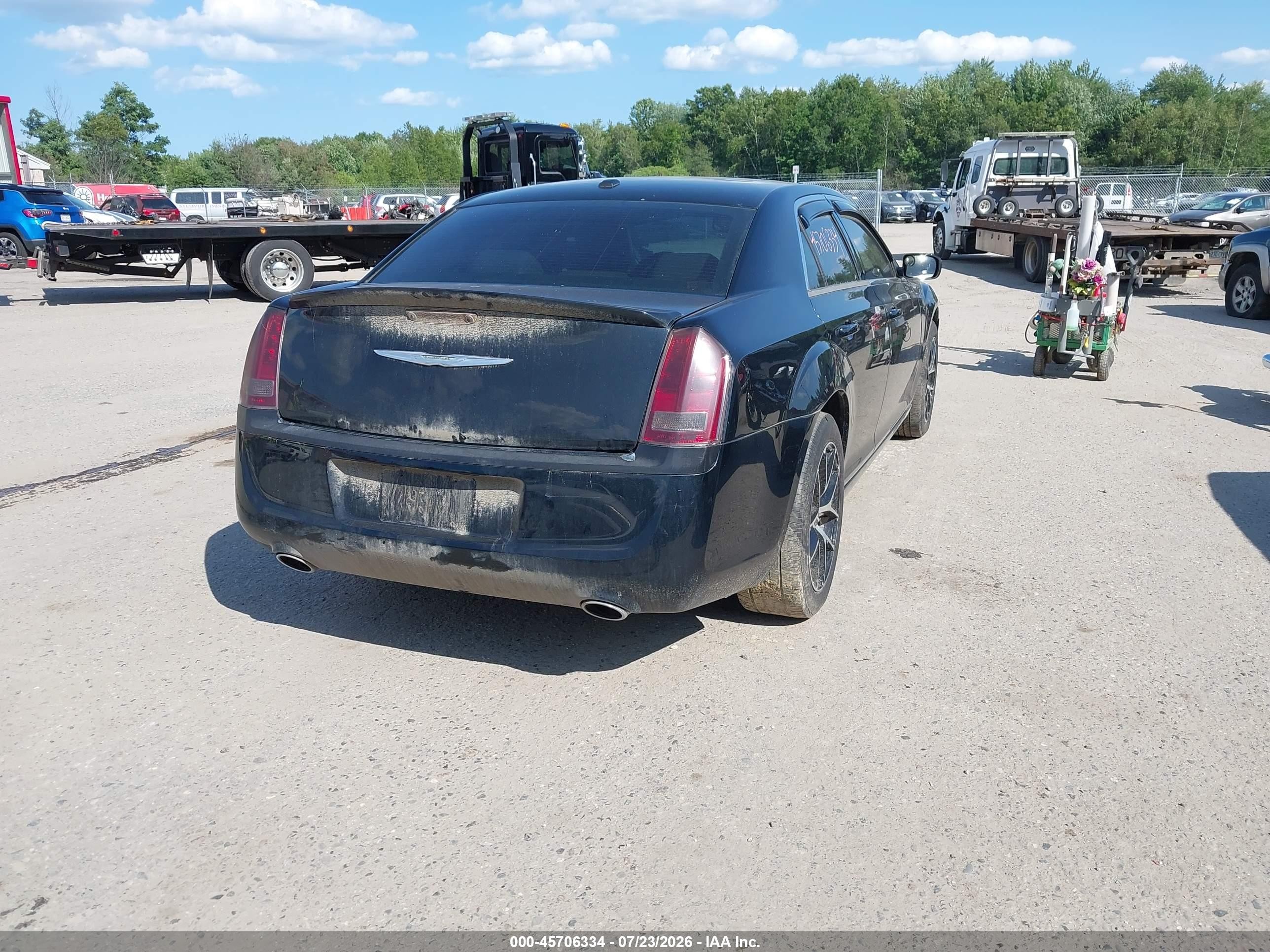 2014 Chrysler 300   Black vin: 2C3CCARG4EH163395