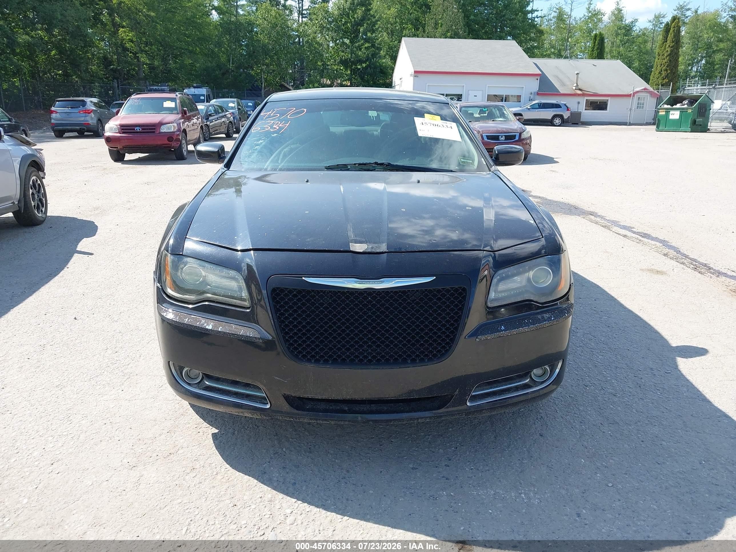 2014 Chrysler 300   Black vin: 2C3CCARG4EH163395