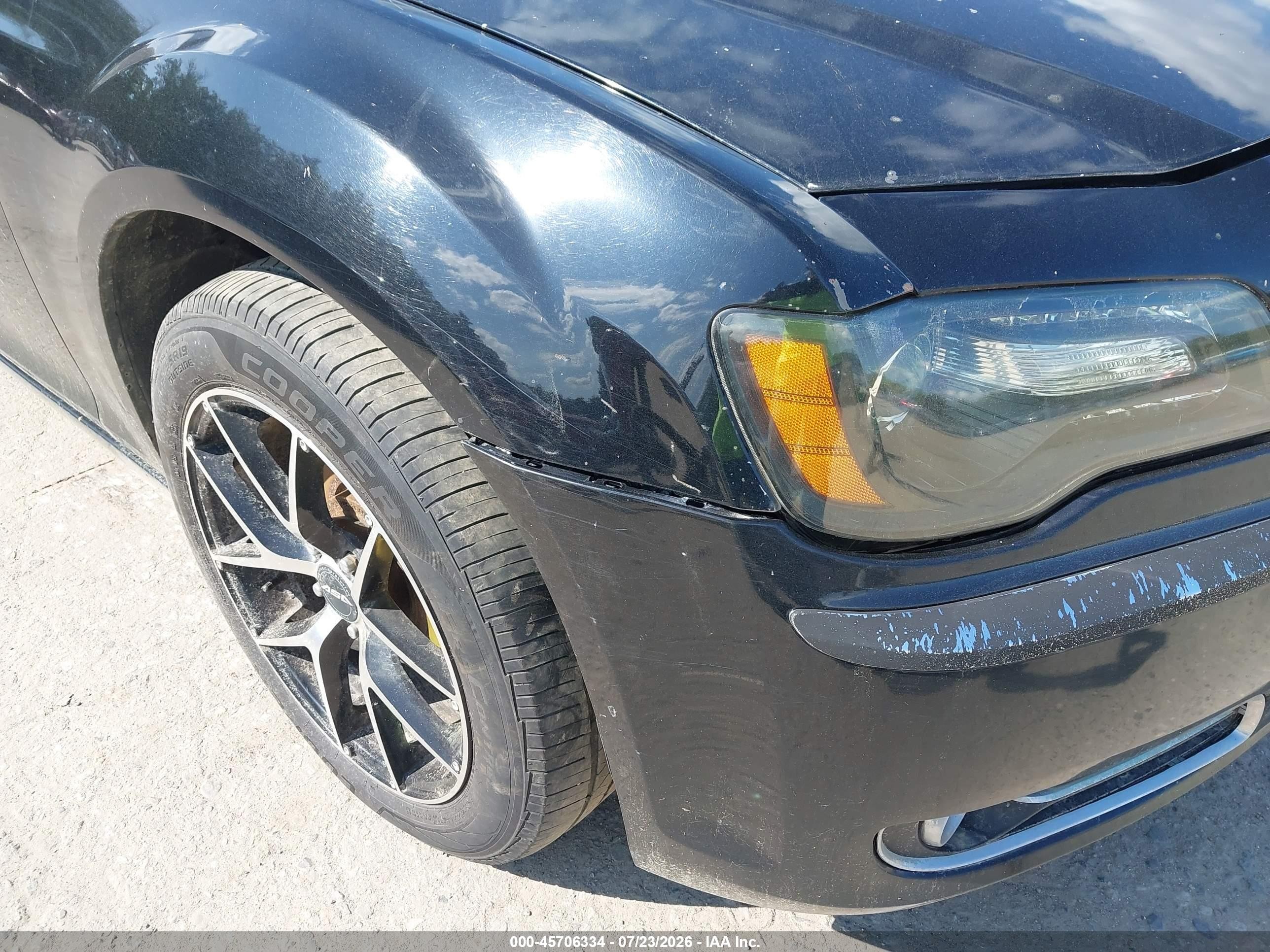 2014 Chrysler 300   Black vin: 2C3CCARG4EH163395