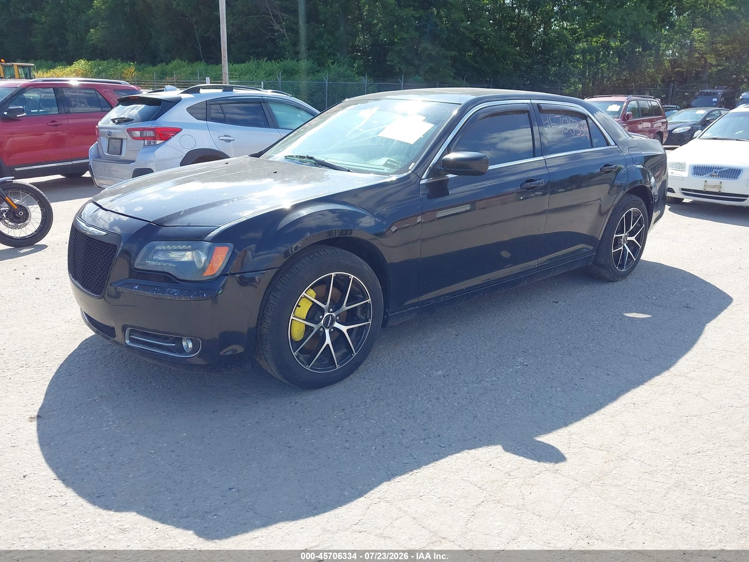 2014 Chrysler 300   Black vin: 2C3CCARG4EH163395