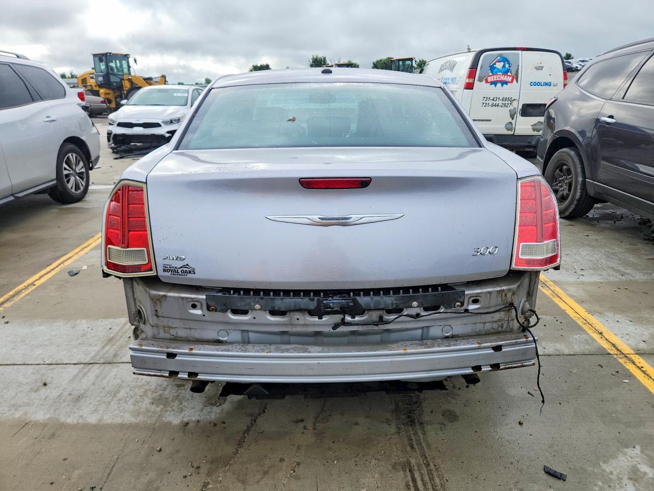 2014 Chrysler 300 Серебряный vin: 2C3CCARG4EH376895