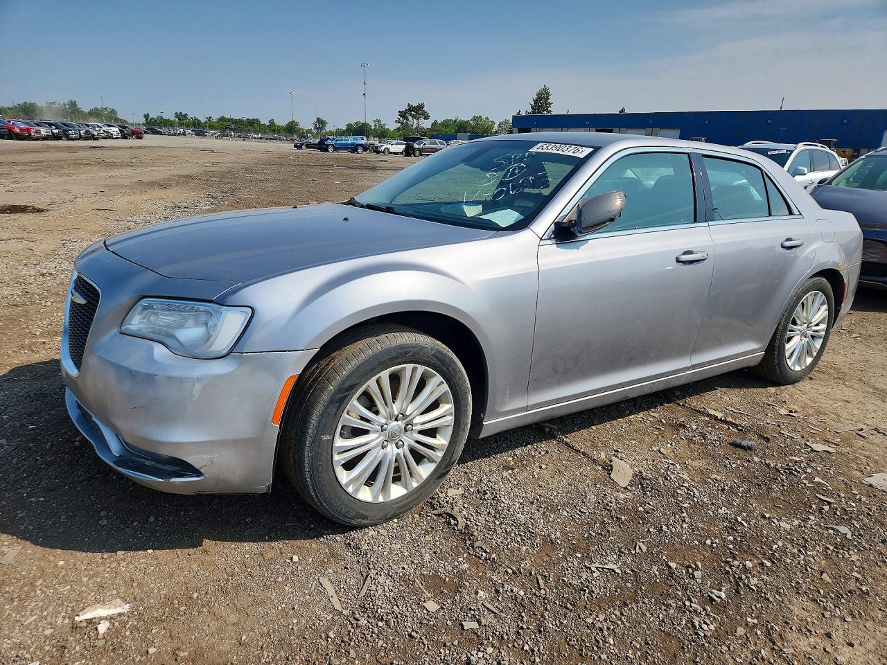 2015 Chrysler 300 Limited Silver vin: 2C3CCARG4FH760693
