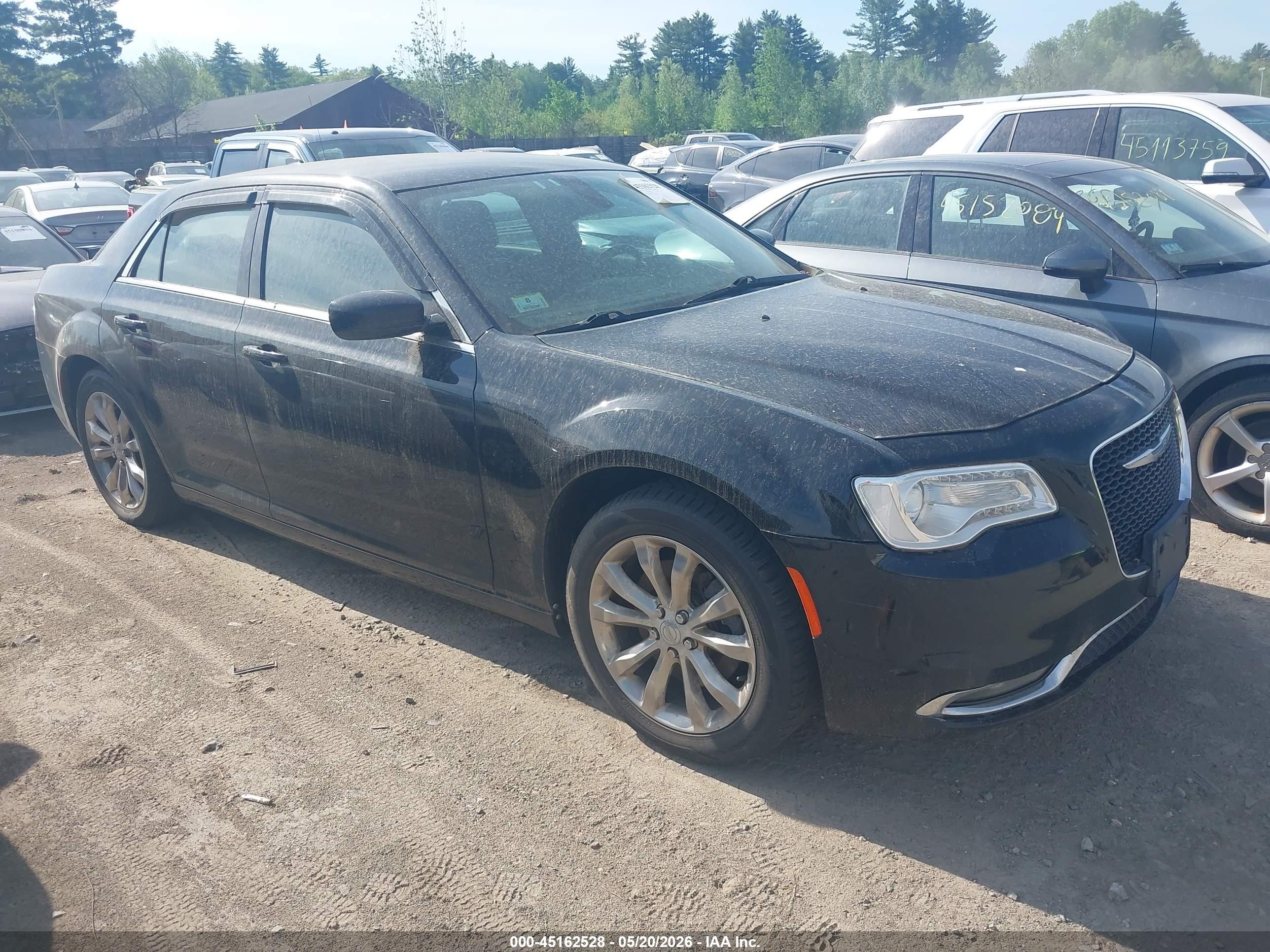 2015 Chrysler 300 Limited Black vin: 2C3CCARG4FH781642
