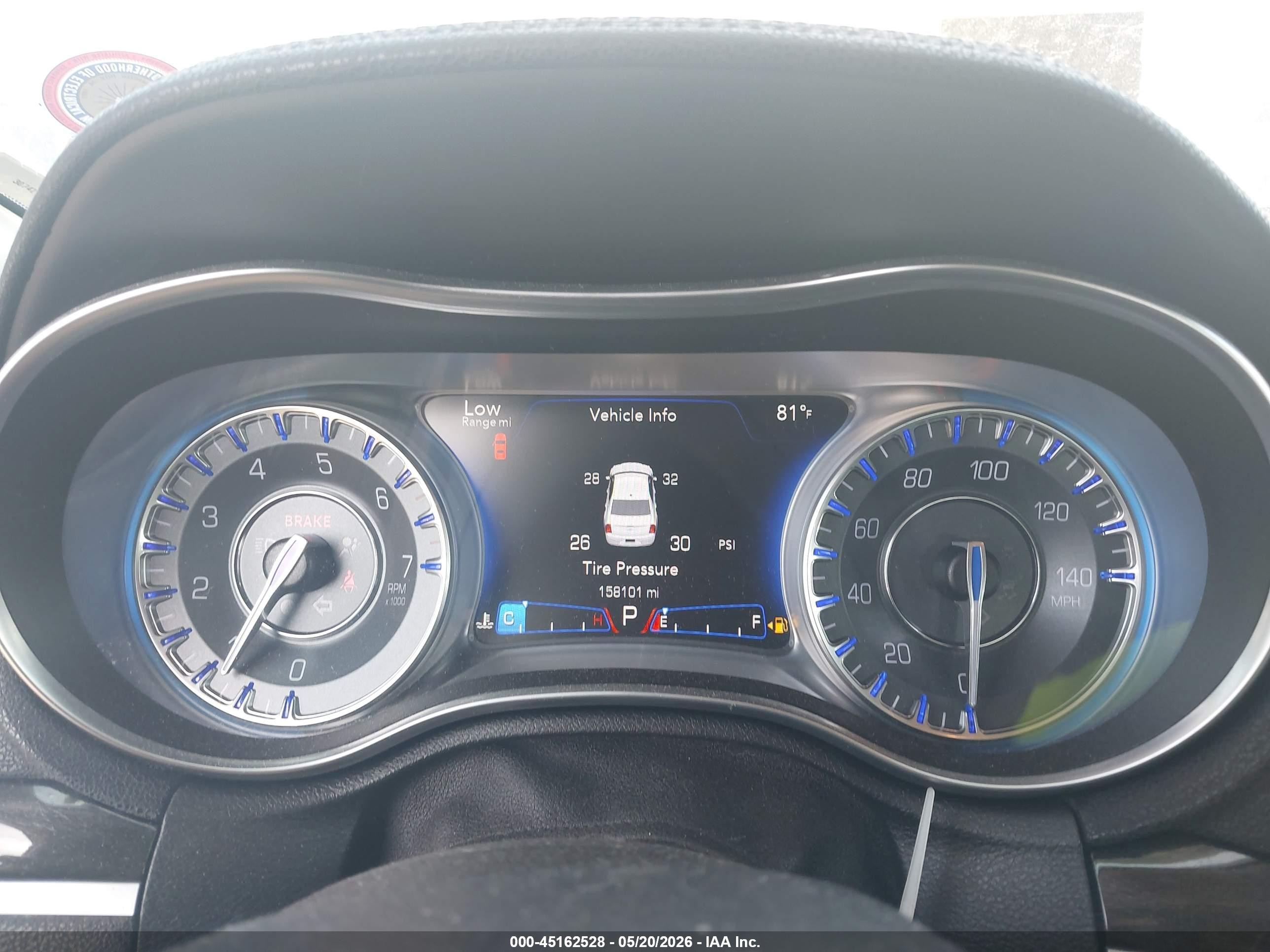 2015 Chrysler 300 Limited Черный vin: 2C3CCARG4FH781642