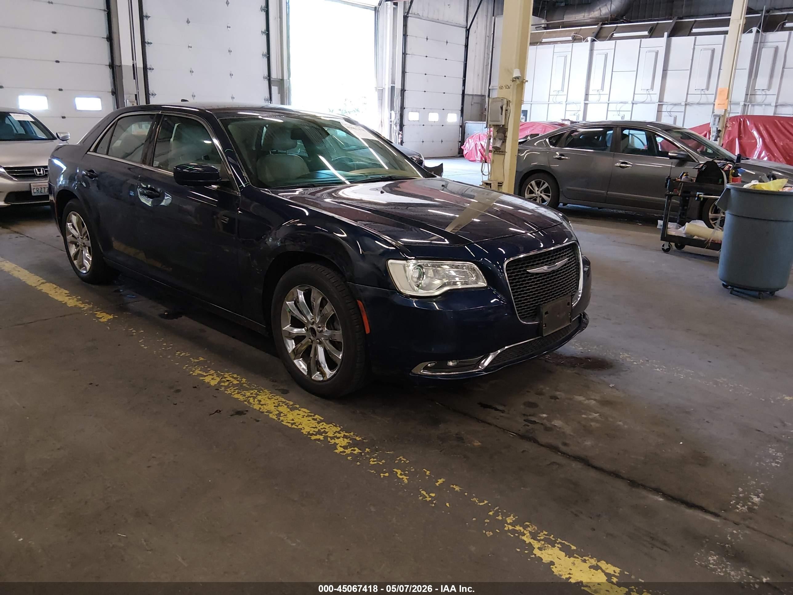 2015 Chrysler 300 Limited Blue vin: 2C3CCARG4FH803347
