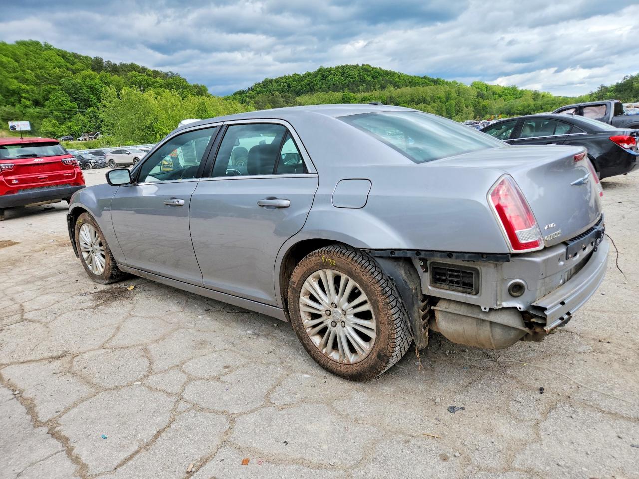 2014 Chrysler 300 Silver vin: 2C3CCARG6EH144377
