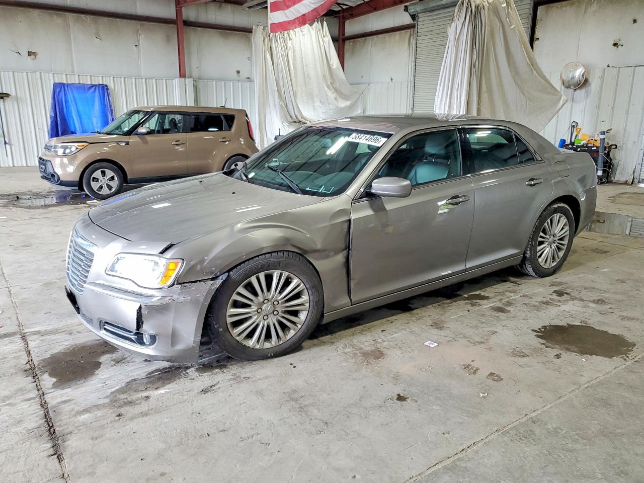 2014 Chrysler 300 Gray vin: 2C3CCARG6EH321445