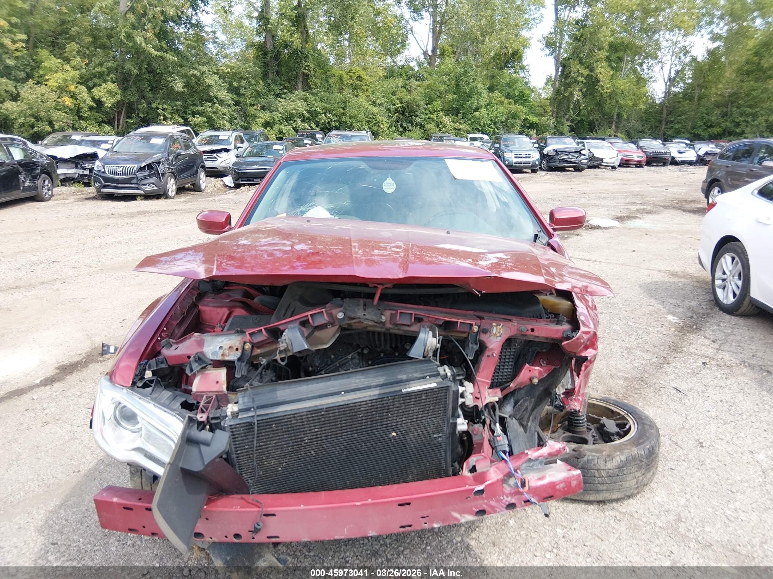 2014 Chrysler 300 Красный vin: 2C3CCARG7EH144369