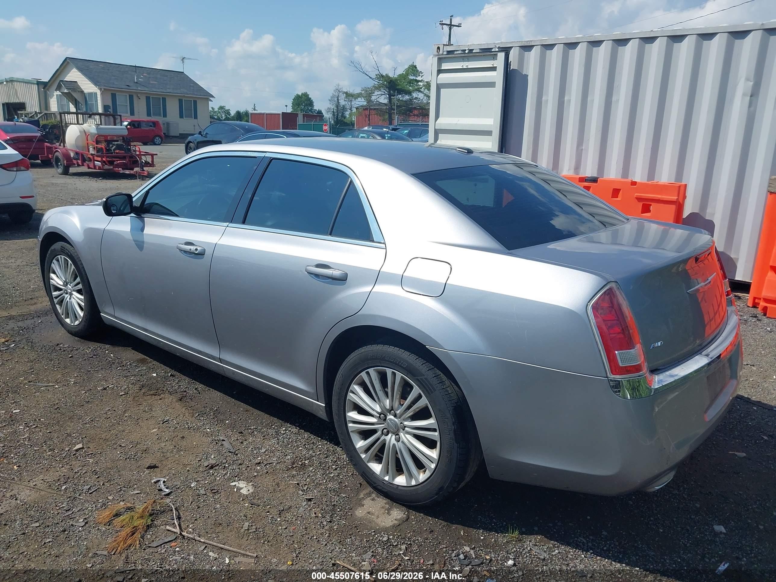 2014 Chrysler 300 Silver vin: 2C3CCARG7EH337329