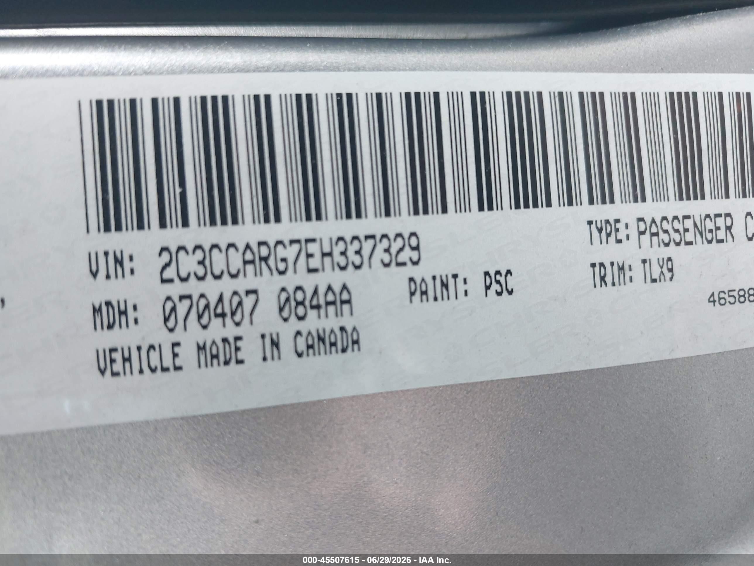 2014 Chrysler 300 Silver vin: 2C3CCARG7EH337329