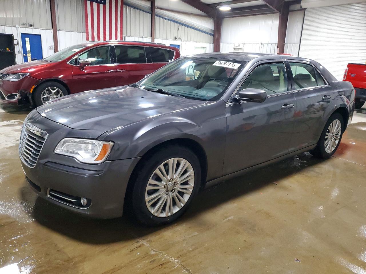 2013 Chrysler 300 Gray vin: 2C3CCARG8DH573681