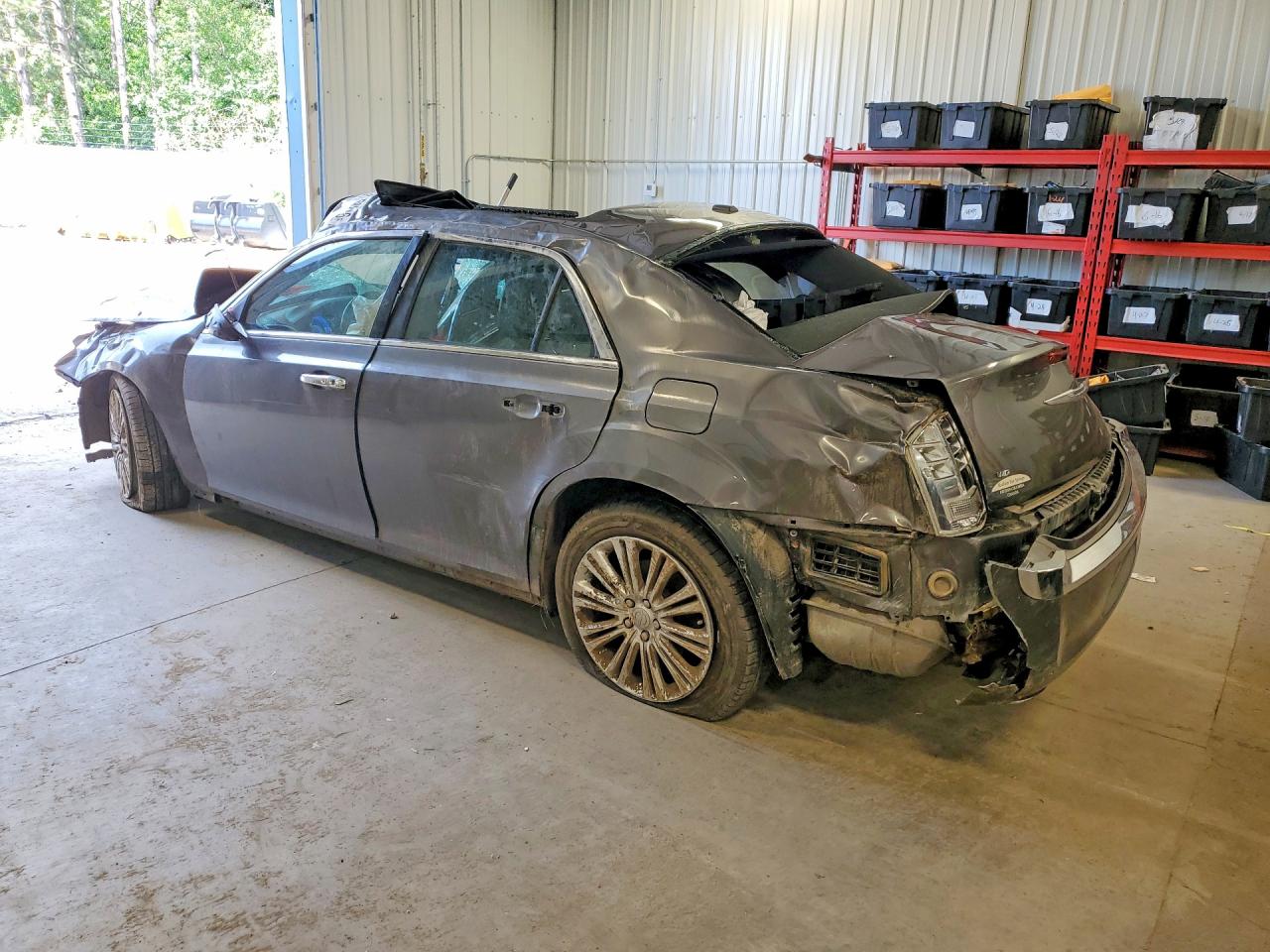 2014 Chrysler 300 Серый vin: 2C3CCARG8EH308714