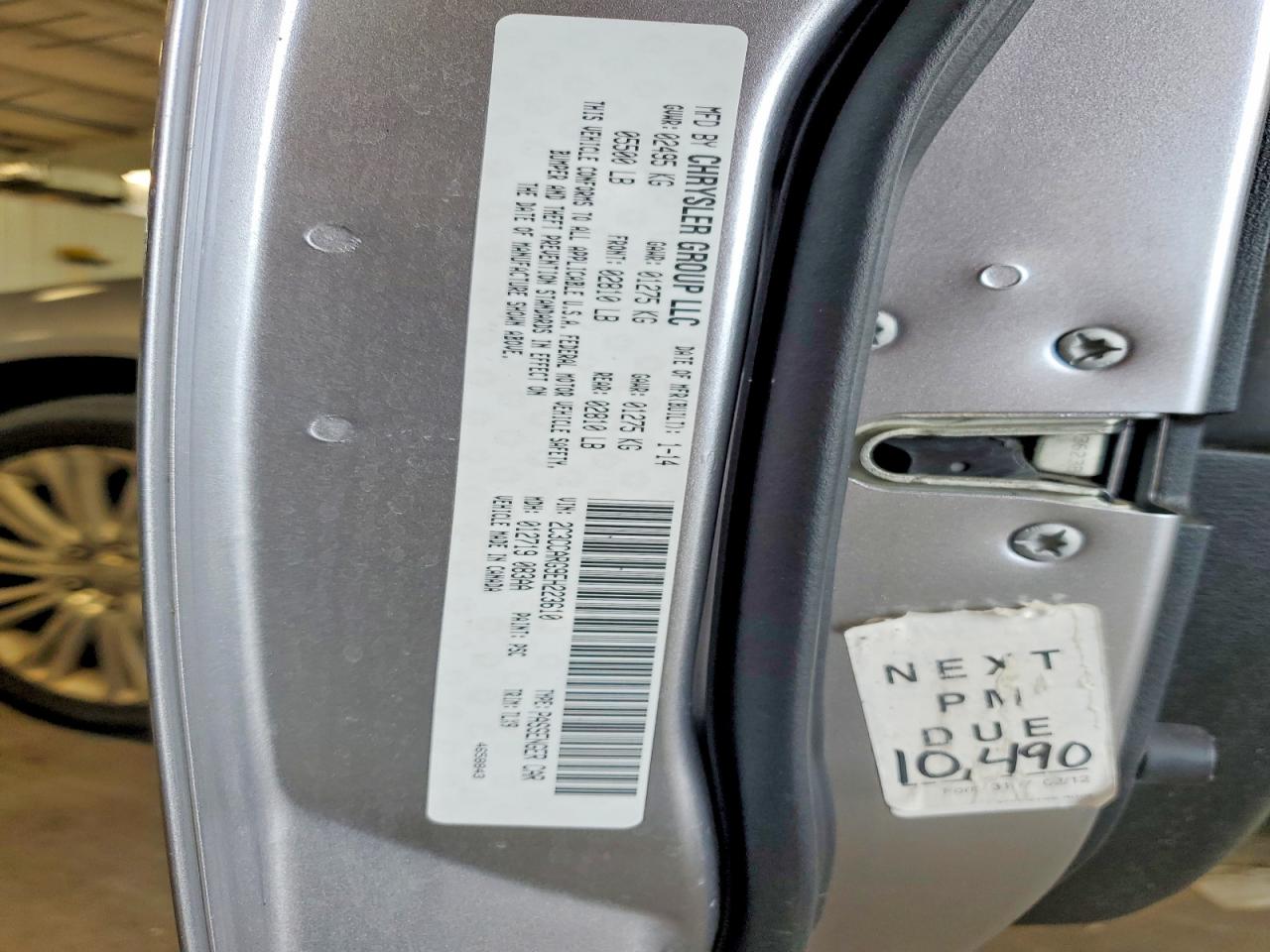 2014 Chrysler 300 Silver vin: 2C3CCARG9EH223610
