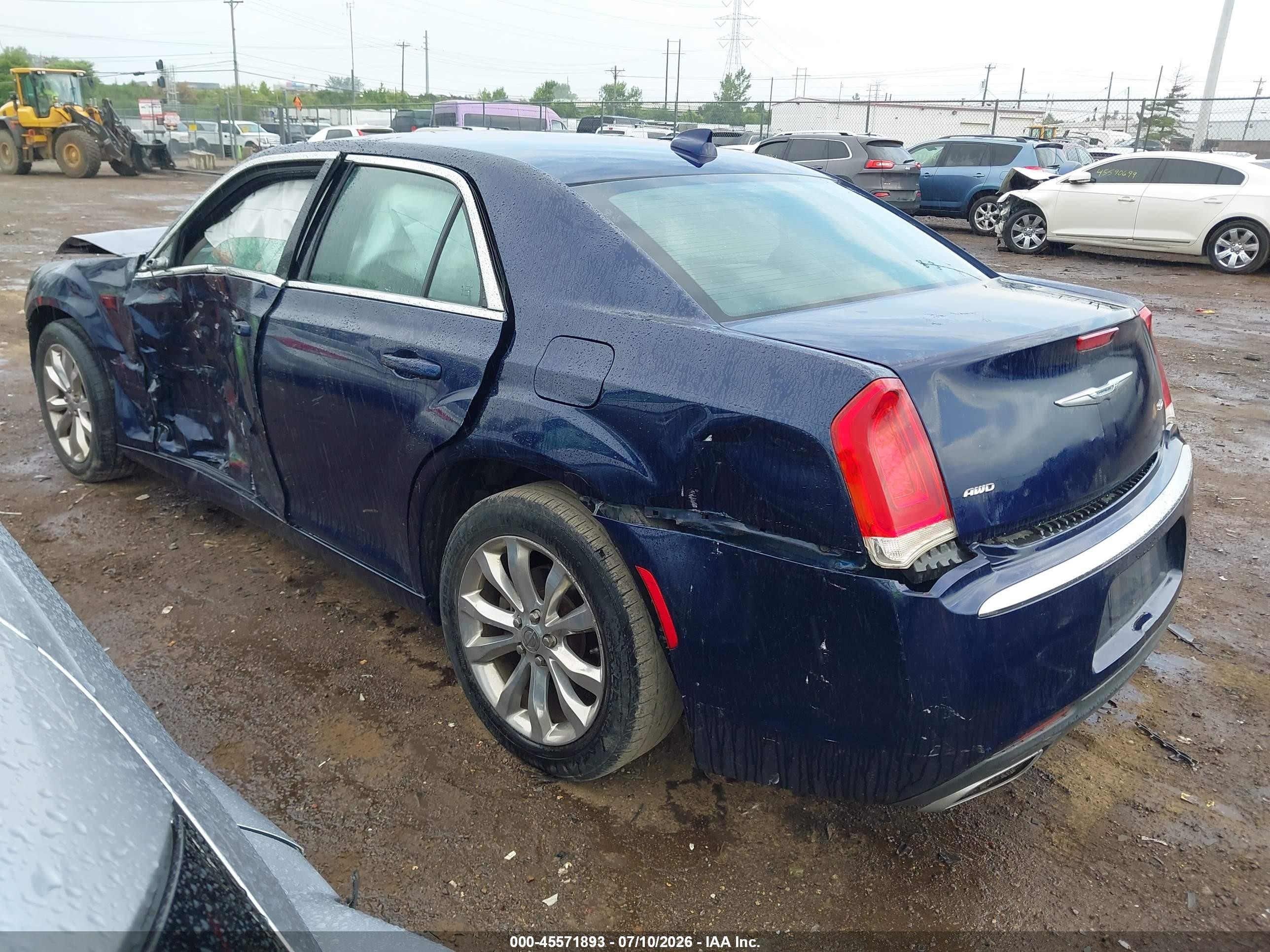 2015 Chrysler 300 Limited Dark Blue vin: 2C3CCARG9FH808561
