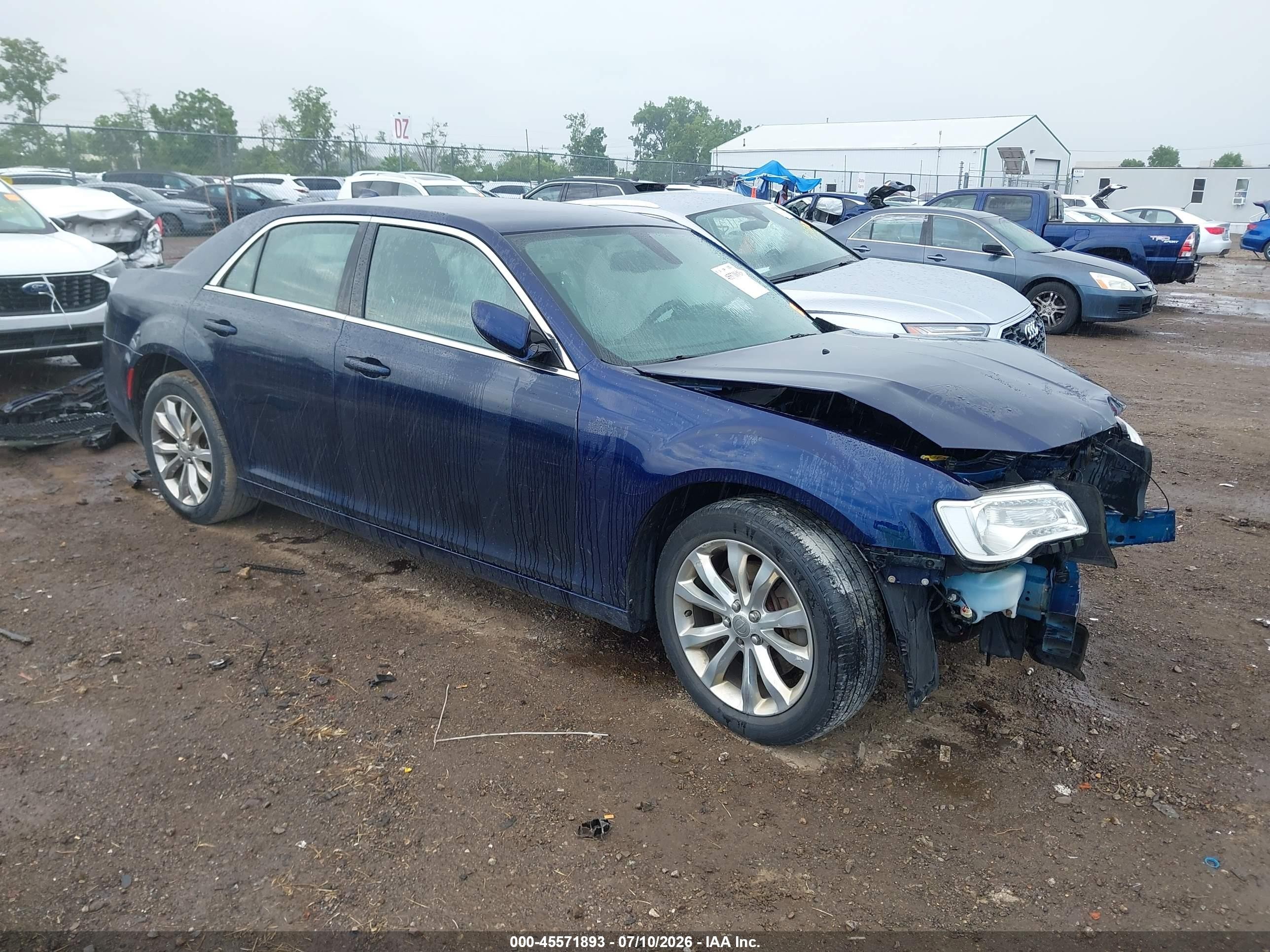 2015 Chrysler 300 Limited Dark Blue vin: 2C3CCARG9FH808561