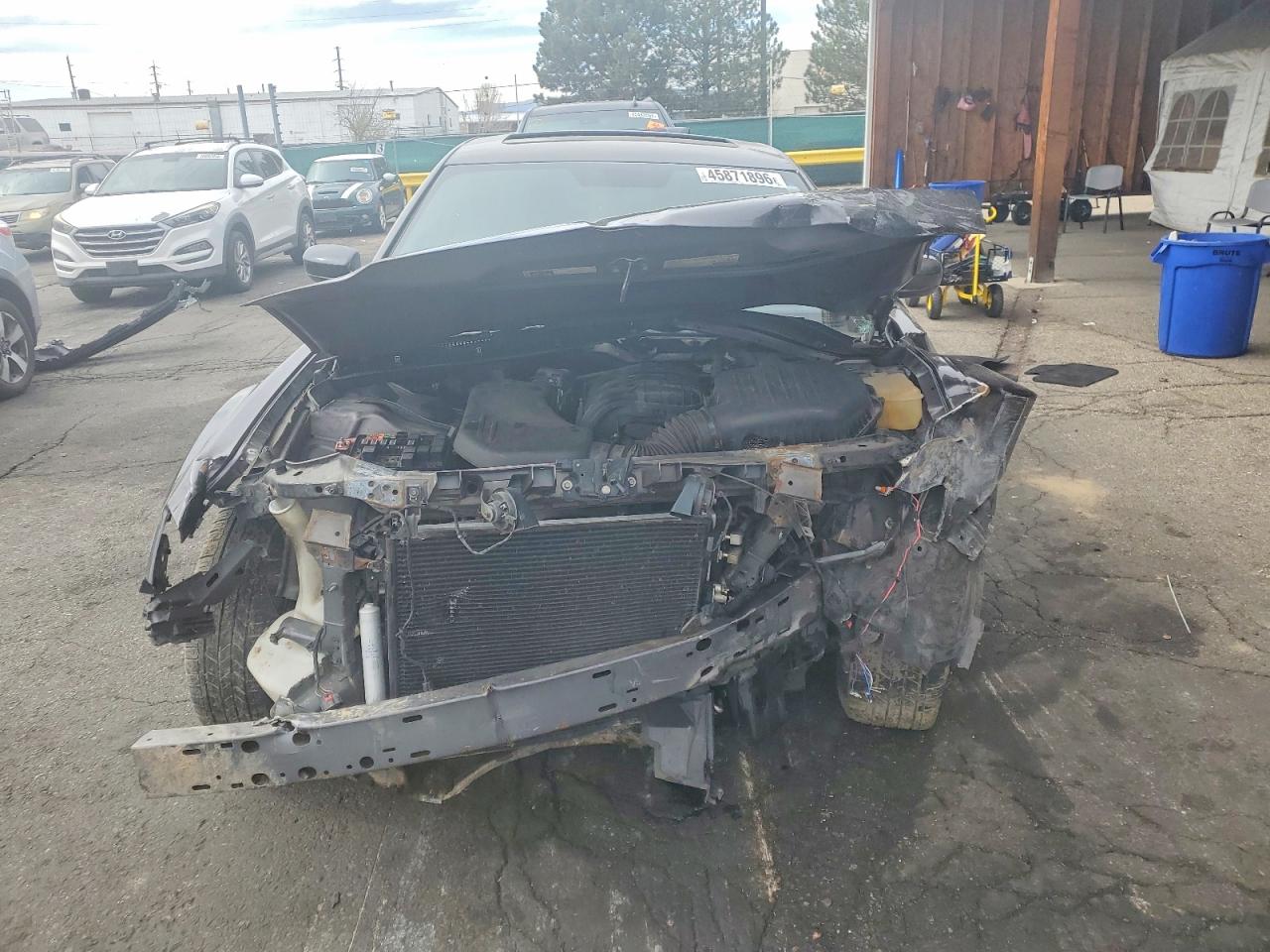 2013 Chrysler 300 Gray vin: 2C3CCARGXDH543260