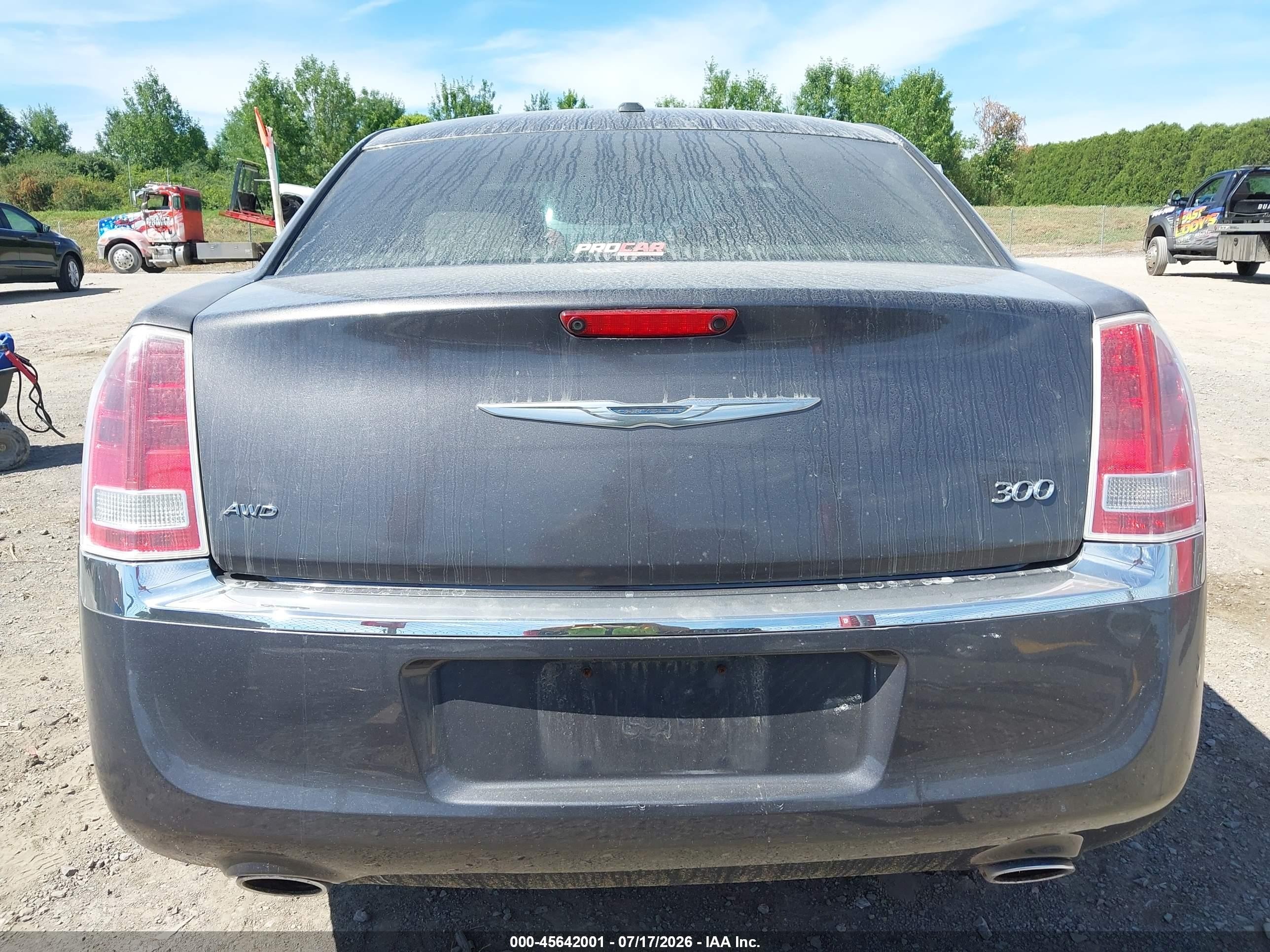 2014 Chrysler 300   Gray vin: 2C3CCARGXEH203835