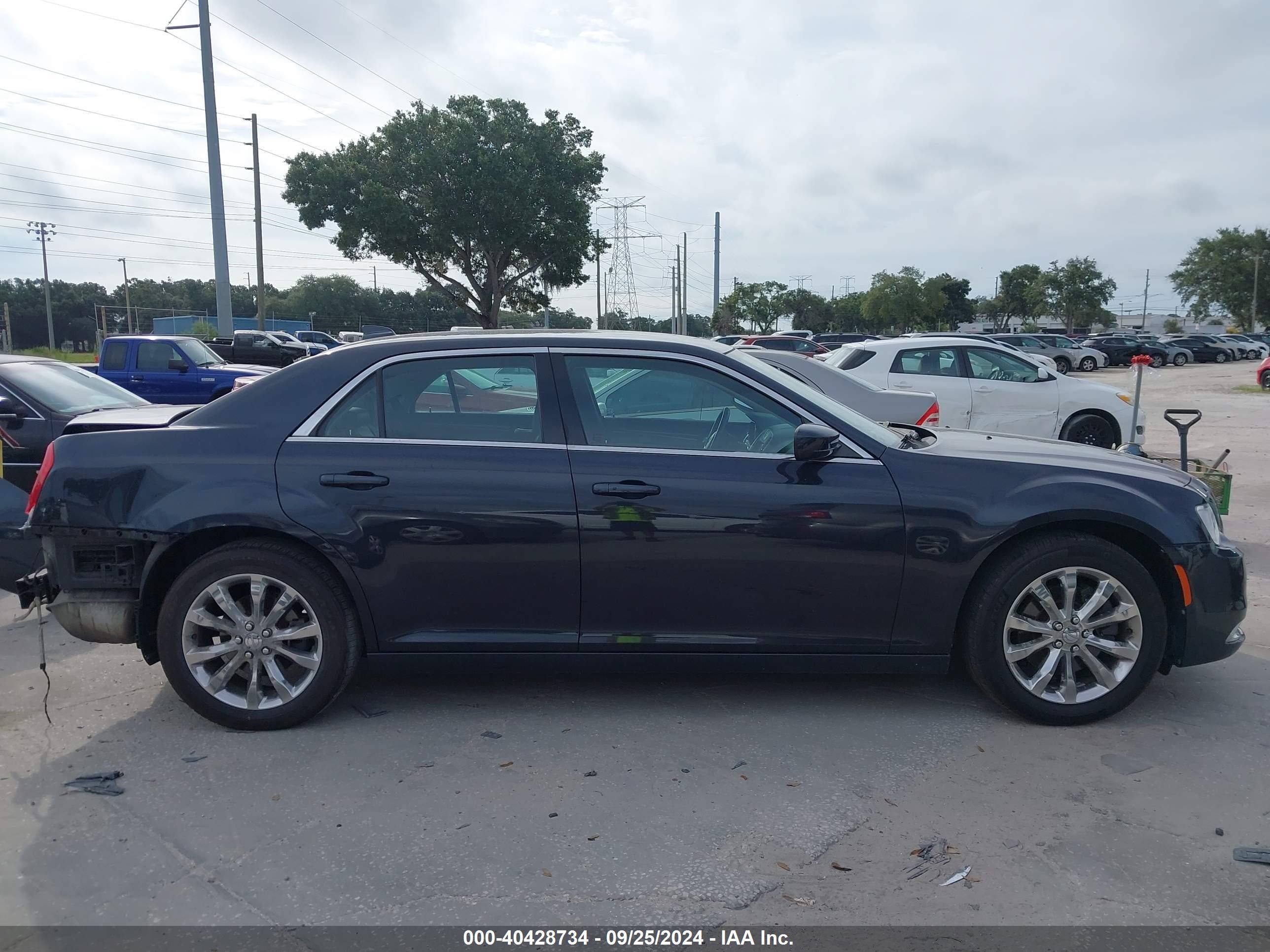 2015 Chrysler 300 Limited Blue vin: 2C3CCARGXFH757085