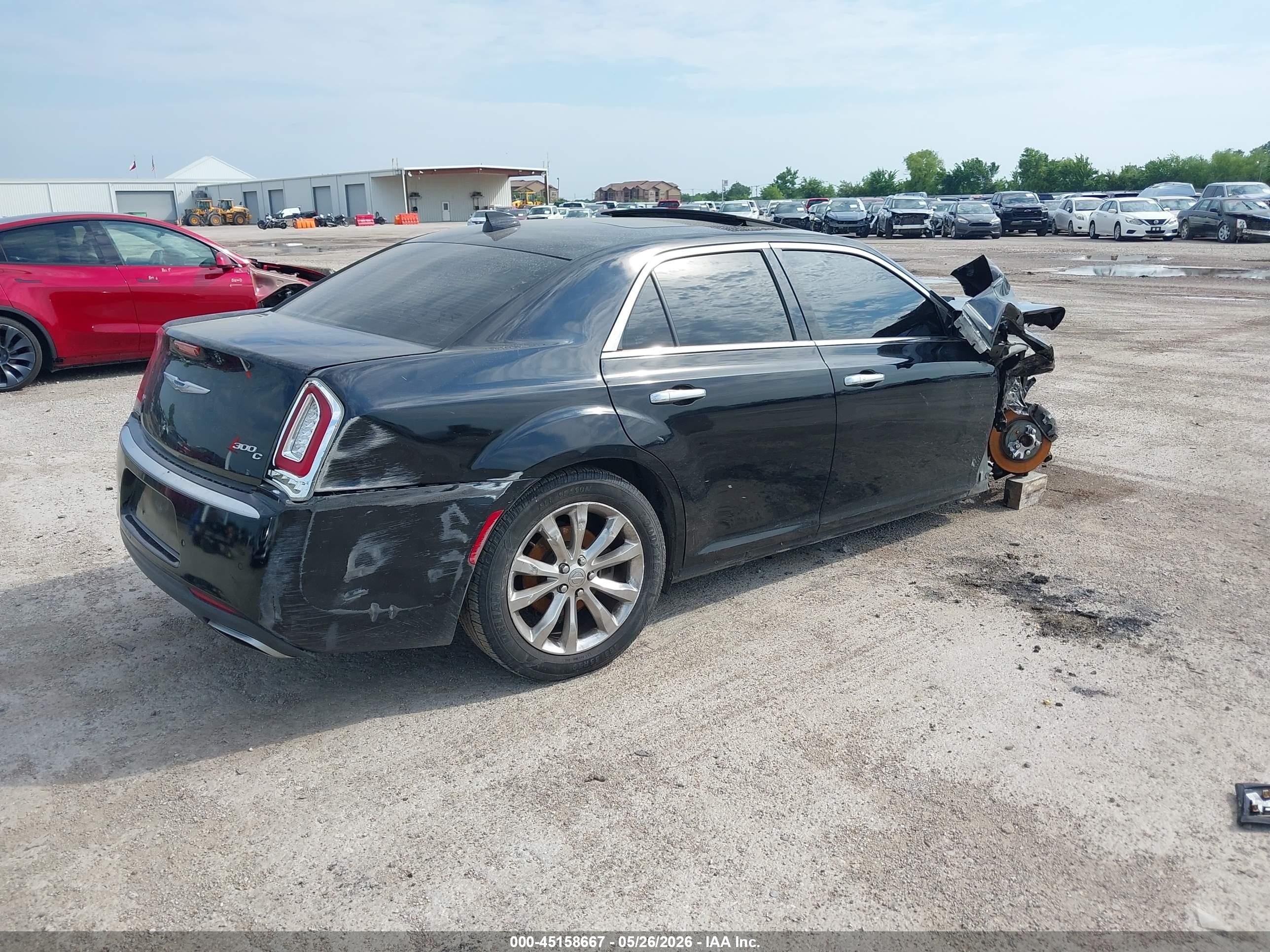 2015 Chrysler 300c Platinum Awd Black vin: 2C3CCASG0FH833181