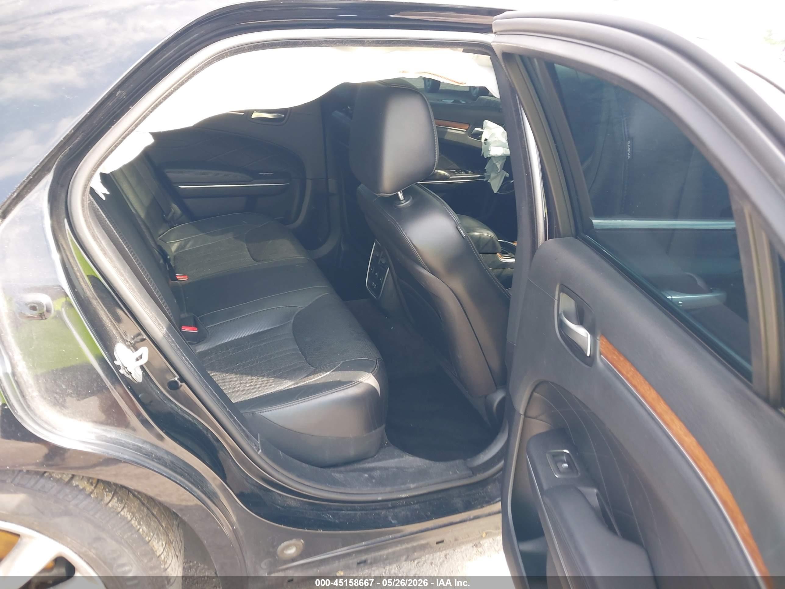 2015 Chrysler 300c Platinum Awd Black vin: 2C3CCASG0FH833181