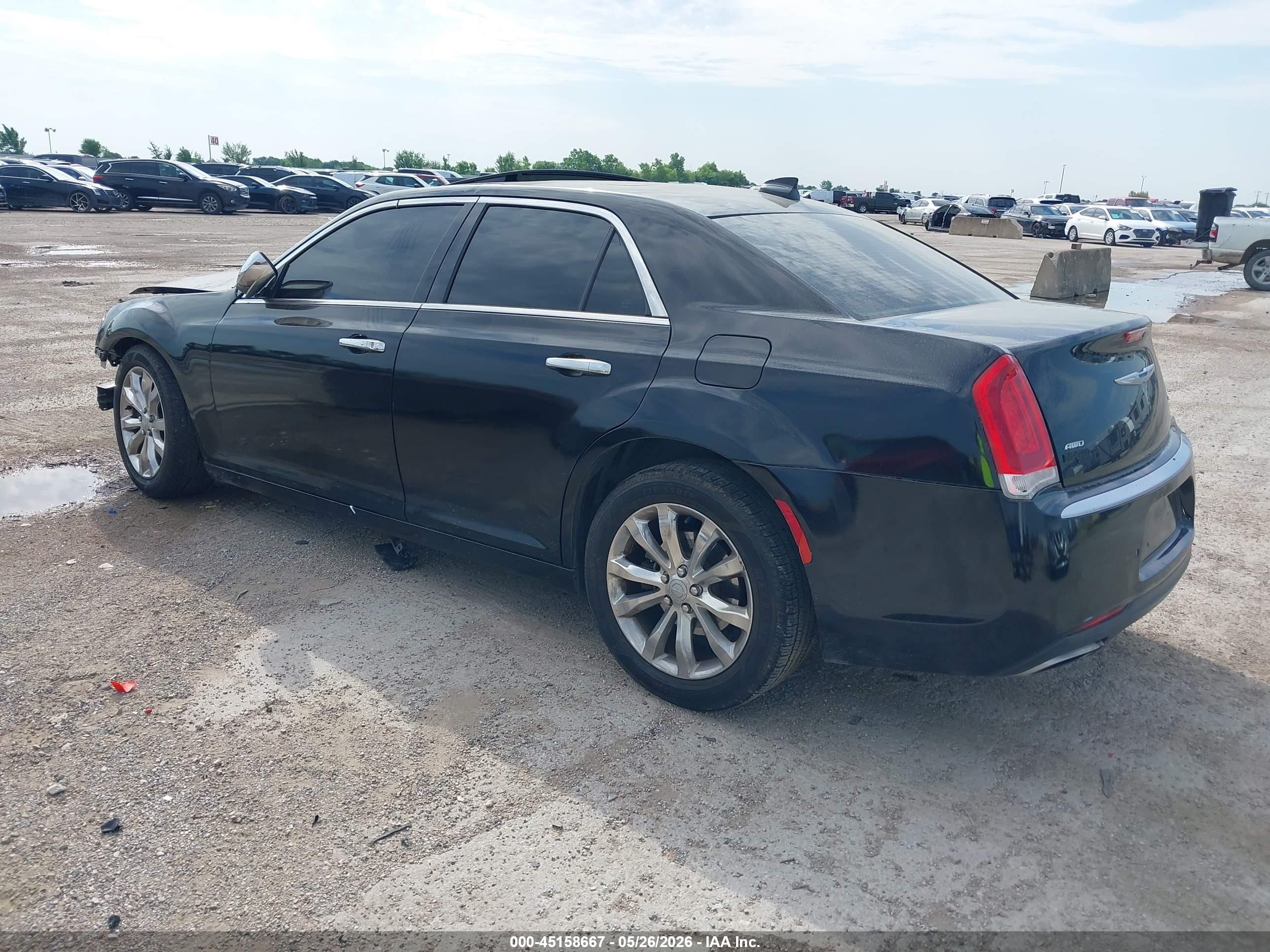 2015 Chrysler 300c Platinum Awd Black vin: 2C3CCASG0FH833181