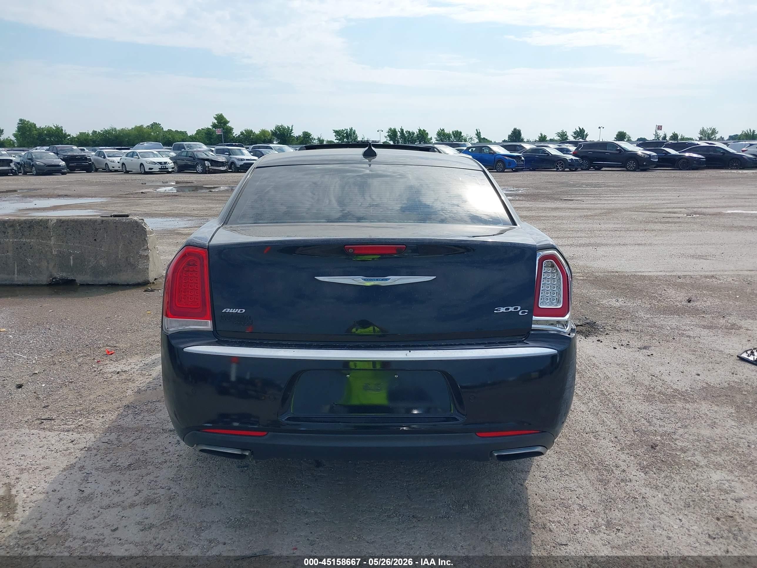 2015 Chrysler 300c Platinum Awd Black vin: 2C3CCASG0FH833181