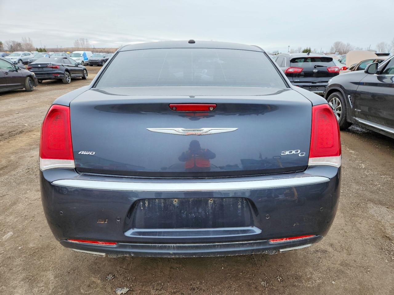 2016 Chrysler 300c Platinum Gray vin: 2C3CCASG7GH230987