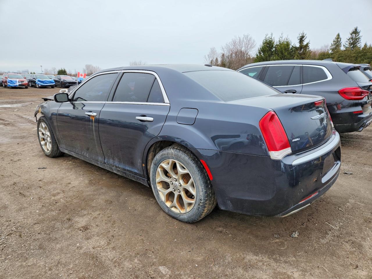 2016 Chrysler 300c Platinum Gray vin: 2C3CCASG7GH230987