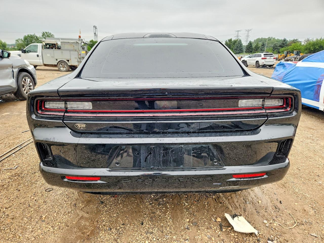 2025 Dodge Charger Daytona R/t Black vin: 2C3CDBCK6SR547216